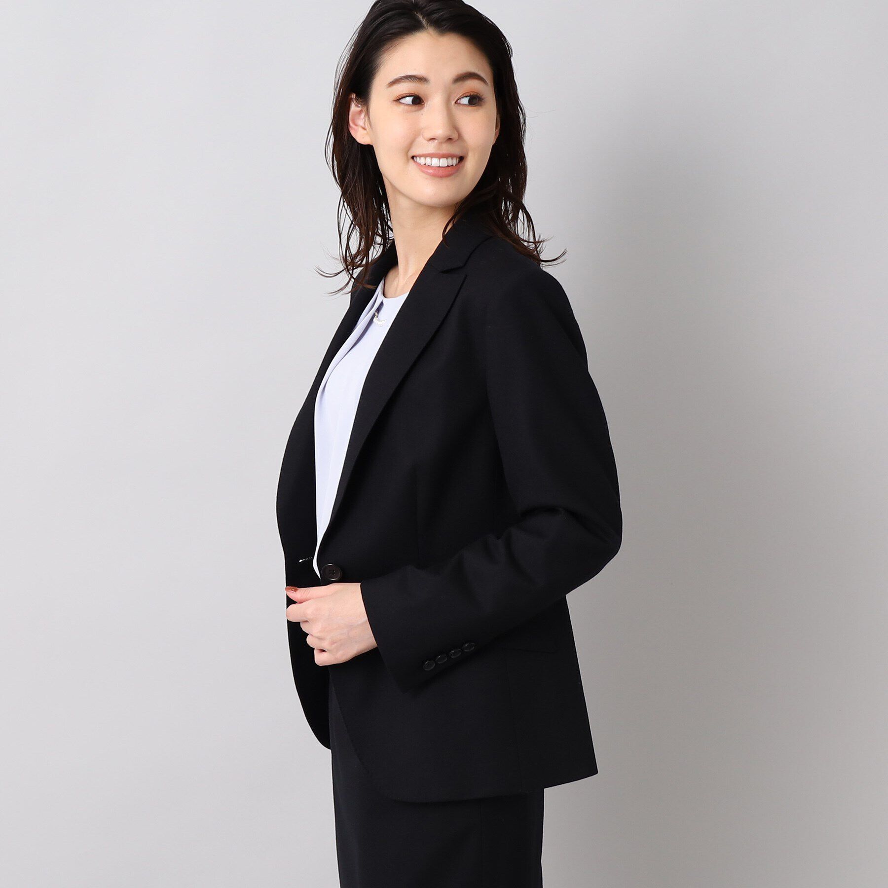 UNTITLED「ファインフラノ ジャケット」|テーラードジャケット|