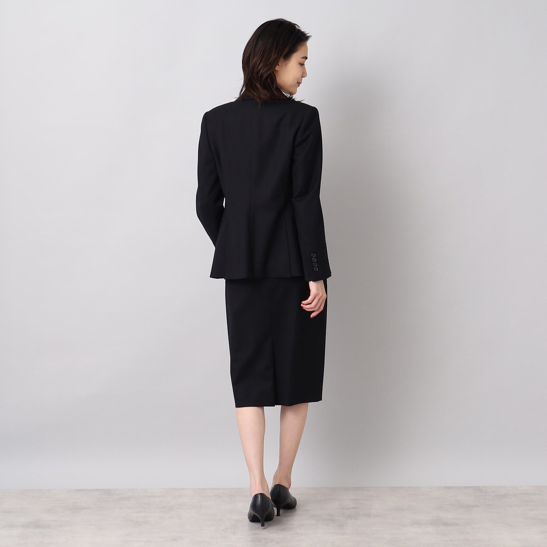 UNTITLED「ファインフラノ ジャケット」|テーラードジャケット|