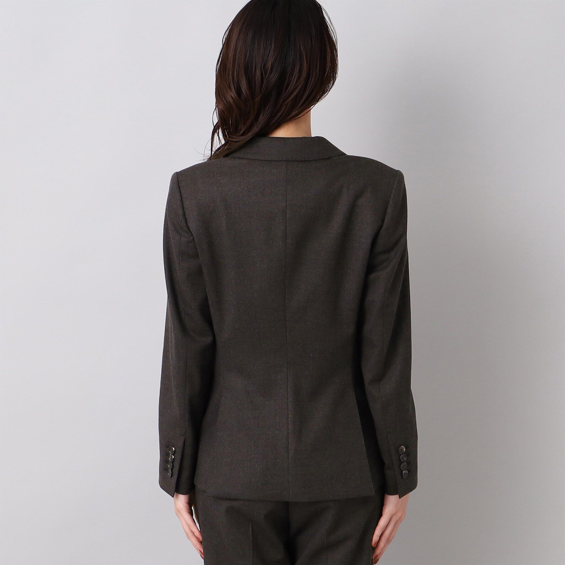 UNTITLED「ファインフラノ ジャケット」|テーラードジャケット|