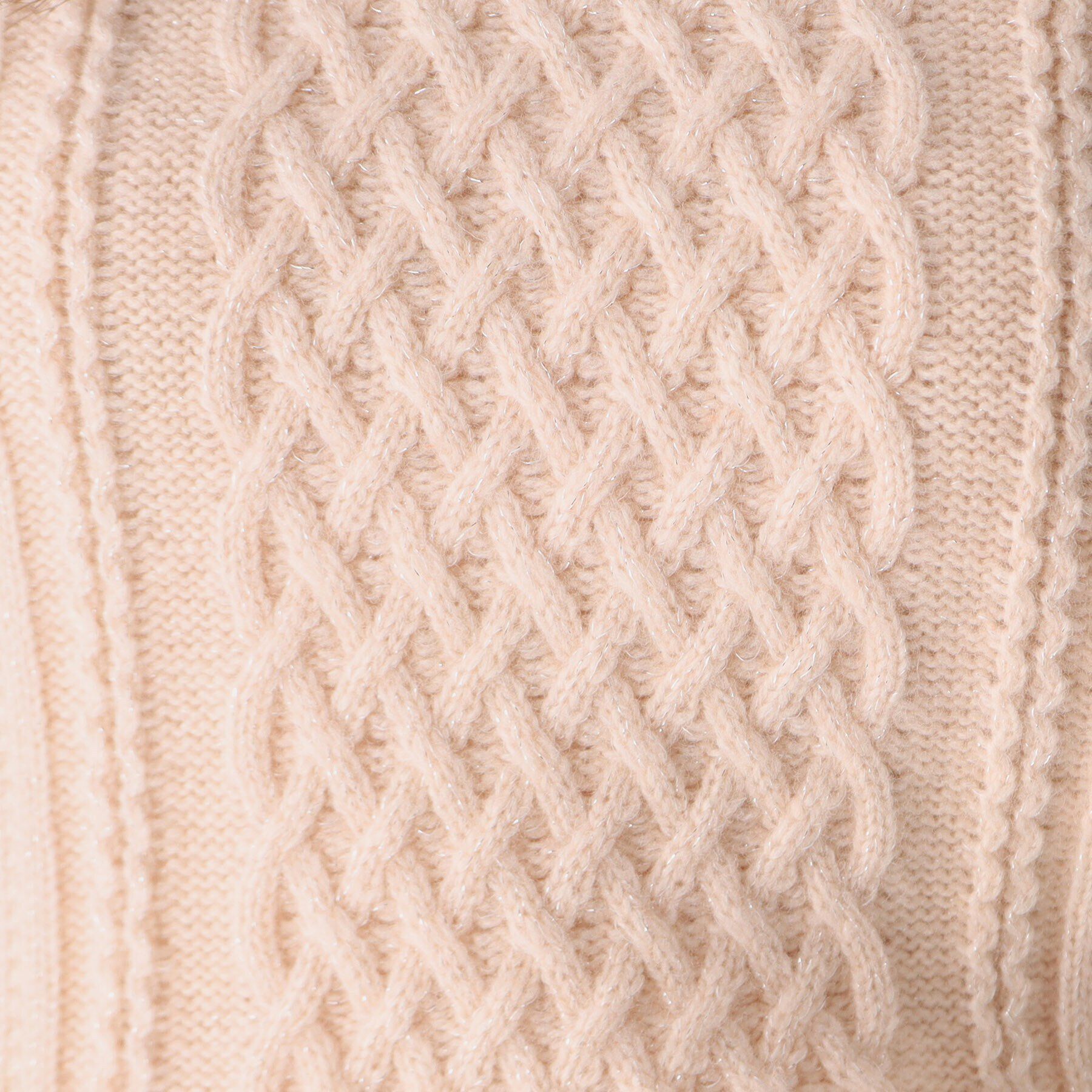 COUP DE CHANCE「【洗える／日本製】カジュアル過ぎない！大人のケーブルニットプルオーバー」|ニット・セーター|