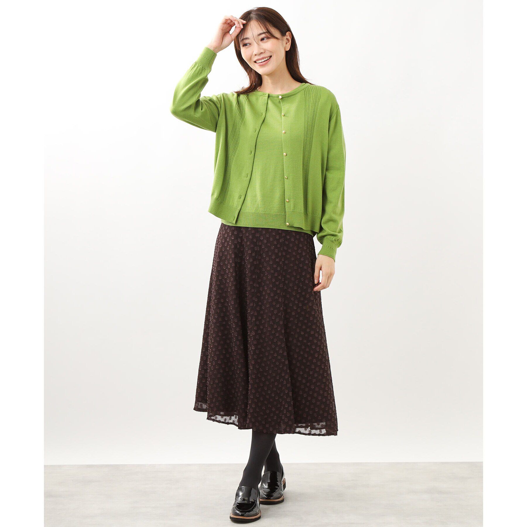 Reflect「【セットアップ可】ソフトタッチカーディガン」|カーディガン|