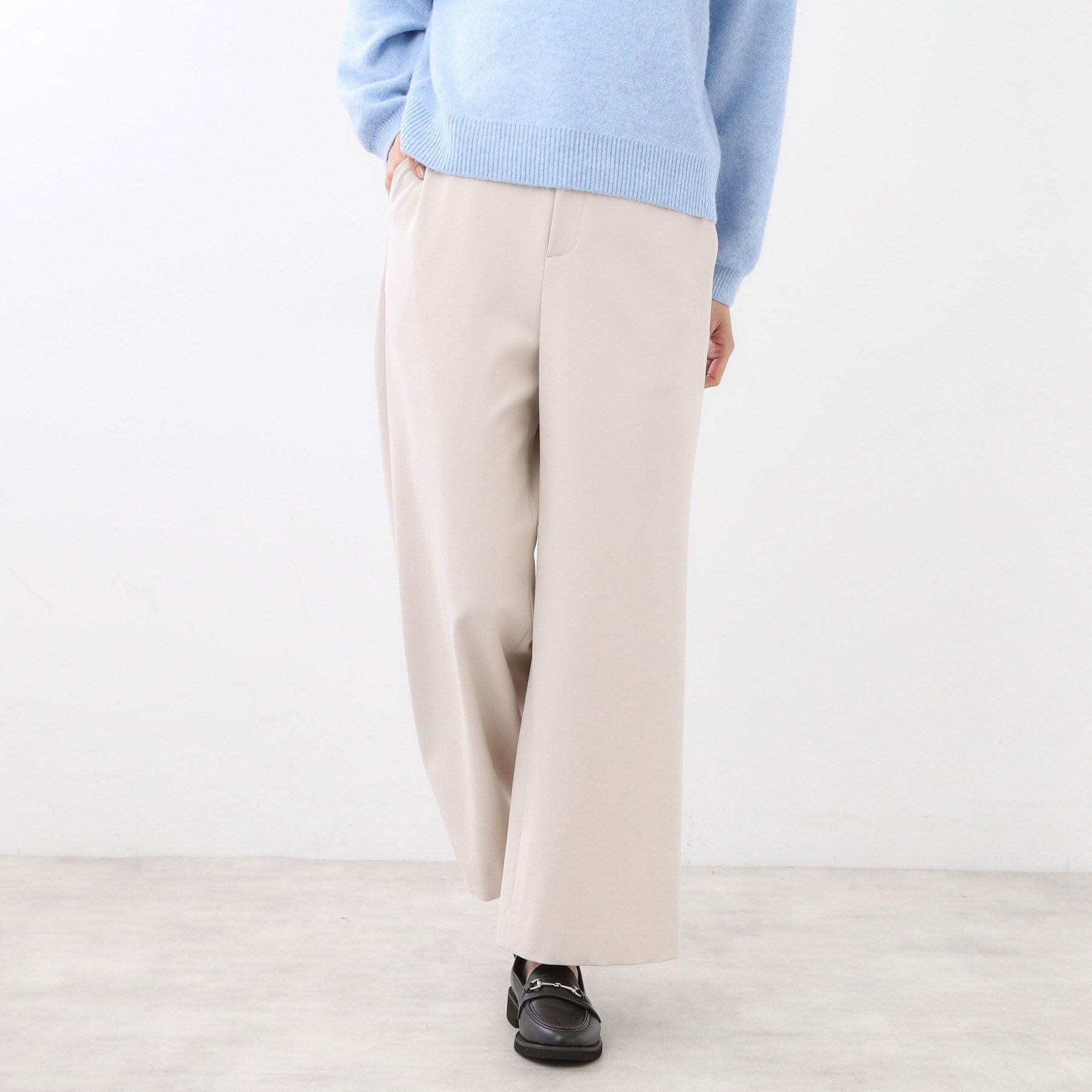 Reflect「【裏起毛／ゆったりシルエット】ストレートワイドパンツ」|その他|