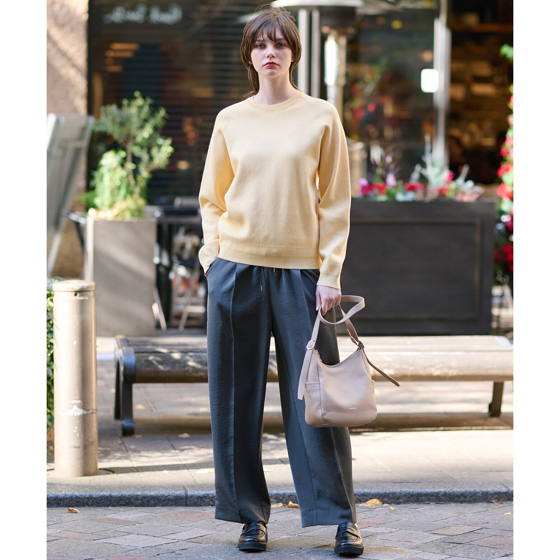 DRESSTERIOR「【リラックス/大人カジュアル】サテンイージーパンツ」|その他|