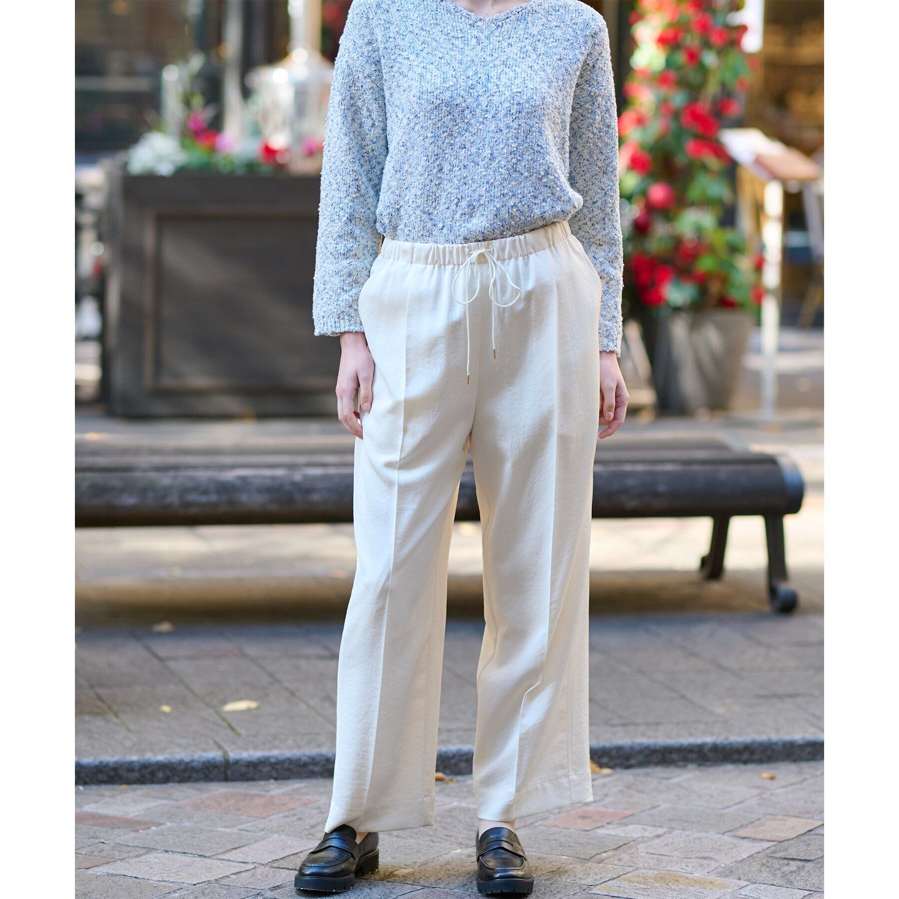 DRESSTERIOR「【リラックス/大人カジュアル】サテンイージーパンツ」|その他|