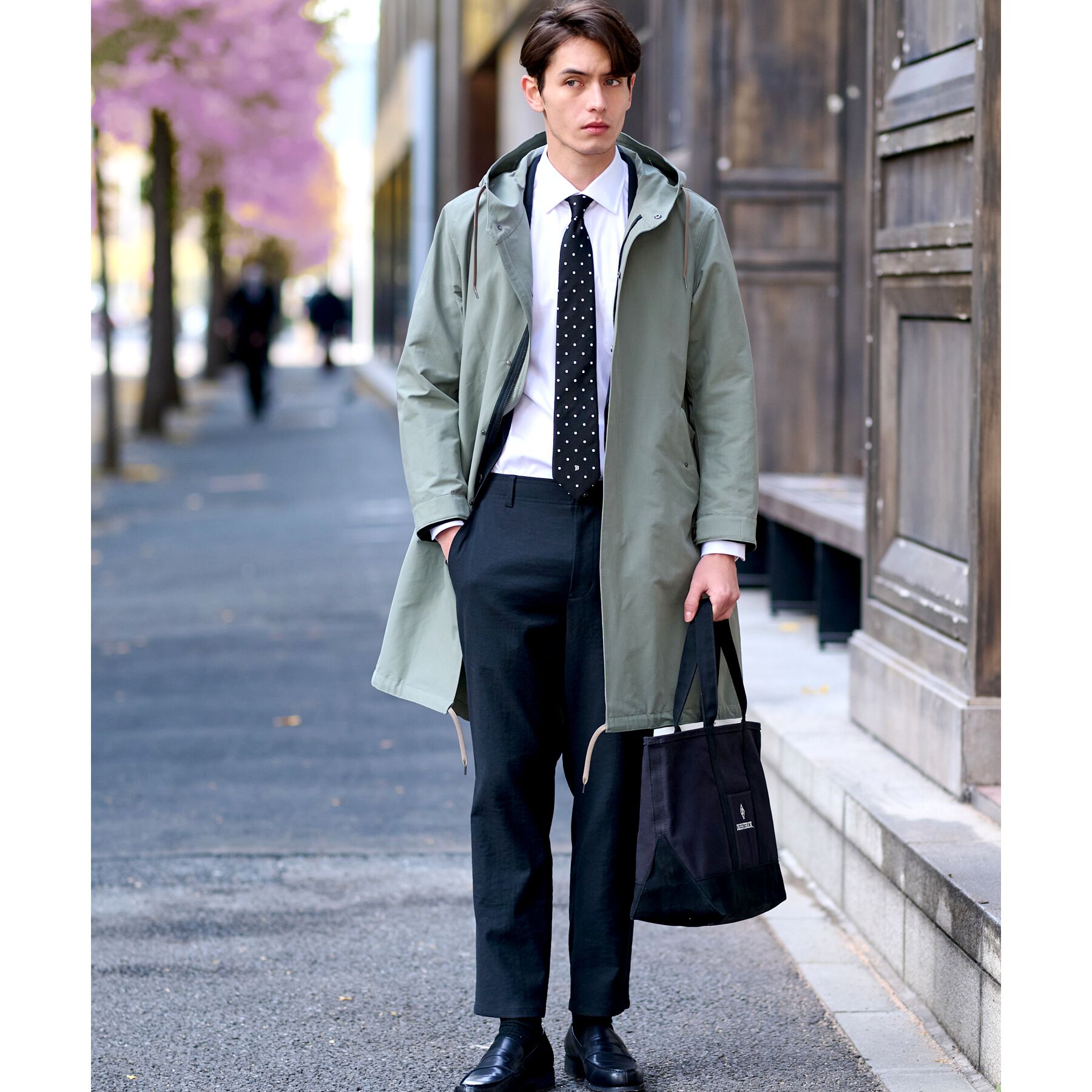 DRESSTERIOR「レインプルーフ モッズコート」|ミリタリー・モッズコート|