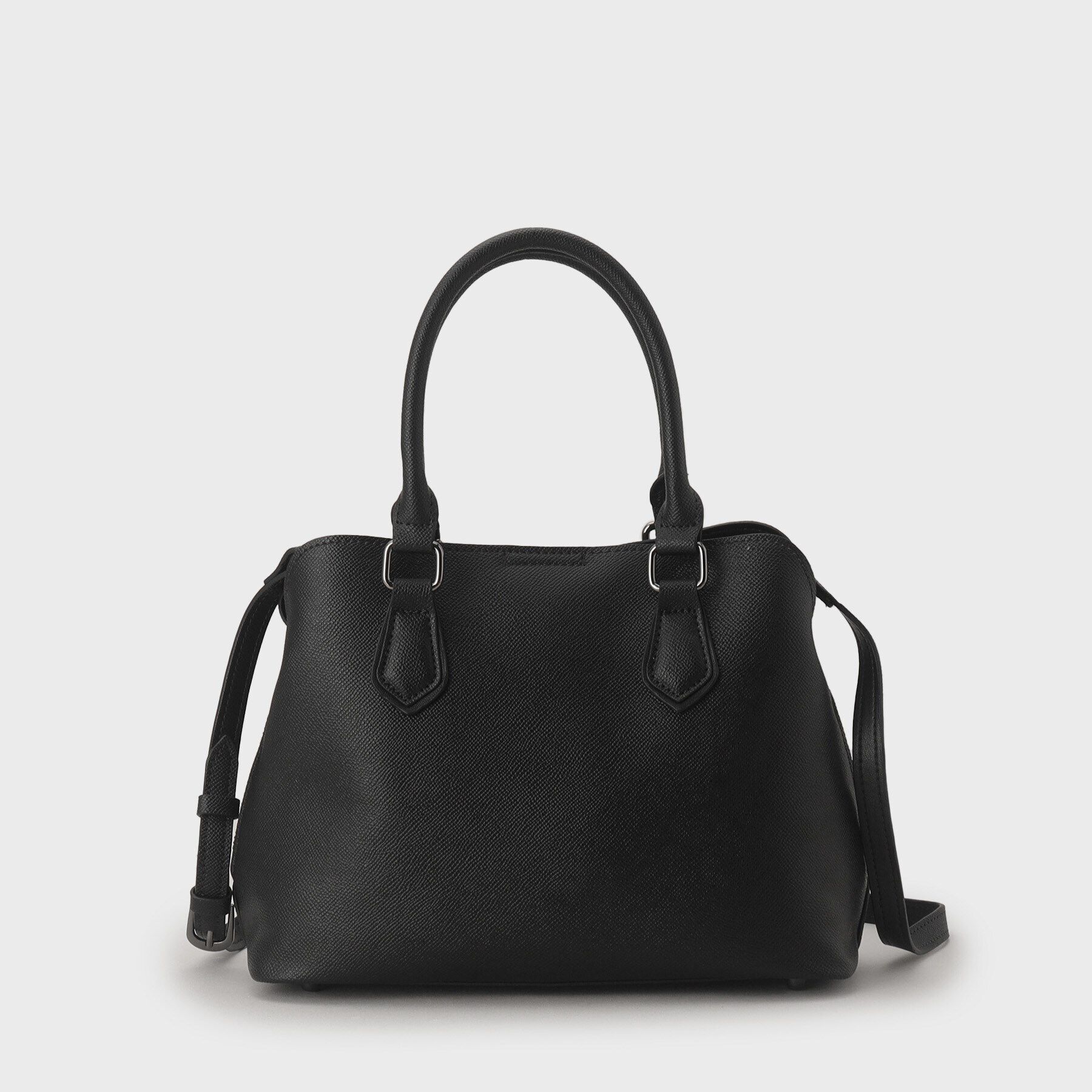 INDIVI「【合皮／2WAY】エンボスバッグ」|ショルダー・メッセンジャー|