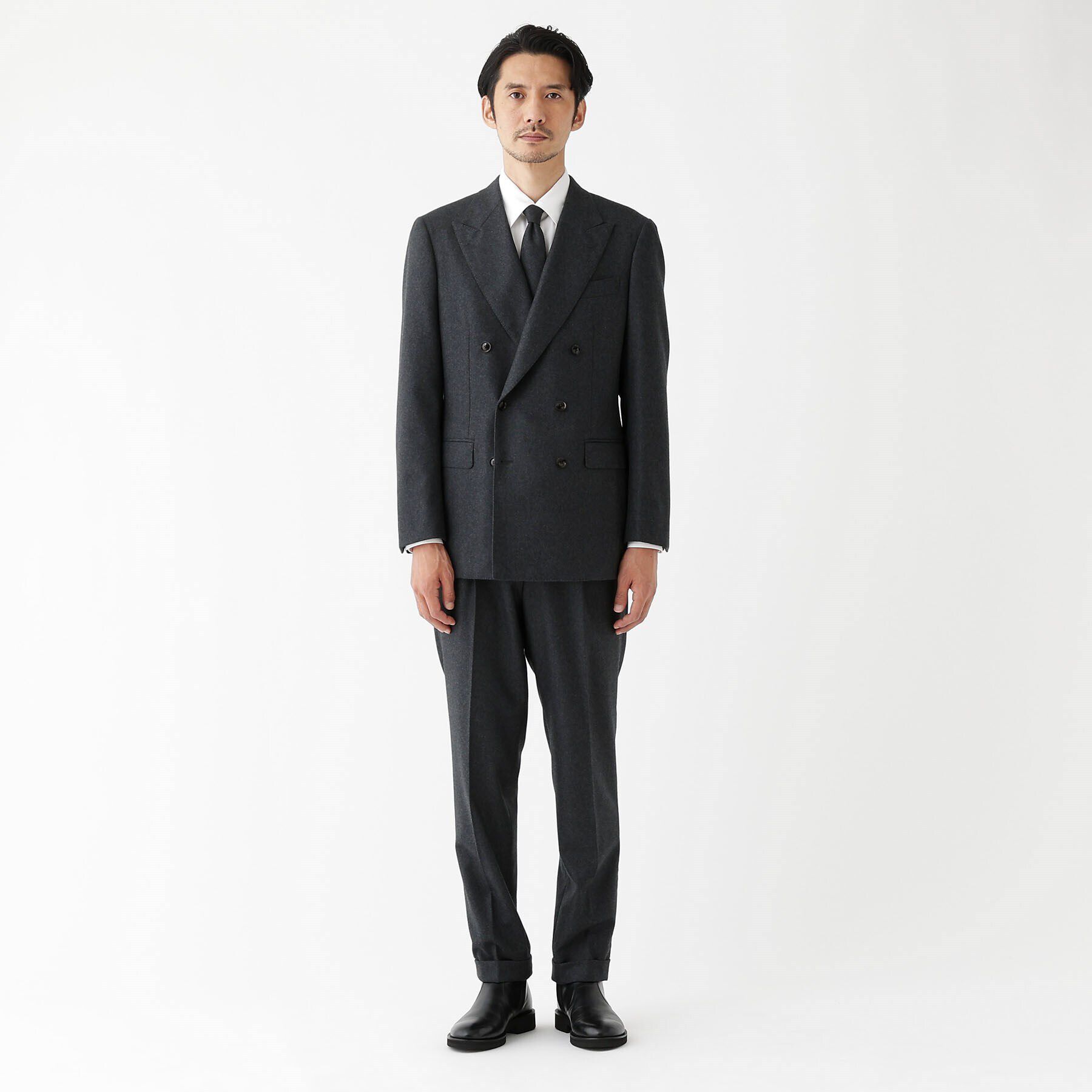 TAKEO KIKUCHI「【THE FLAGSHIP】グランド フランネル スーツ」|スーツ|