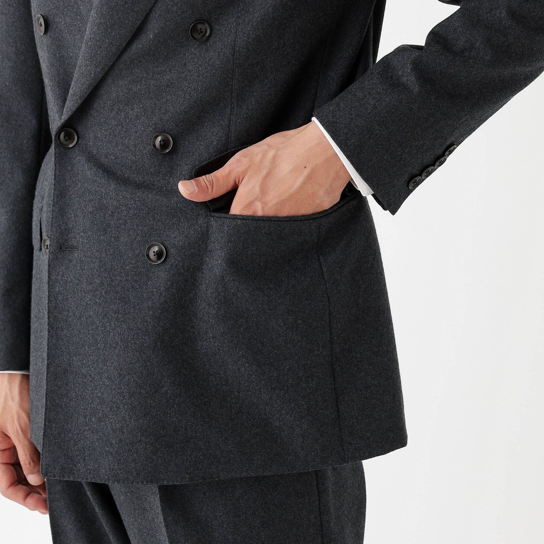 TAKEO KIKUCHI「【THE FLAGSHIP】グランド フランネル スーツ」|スーツ|