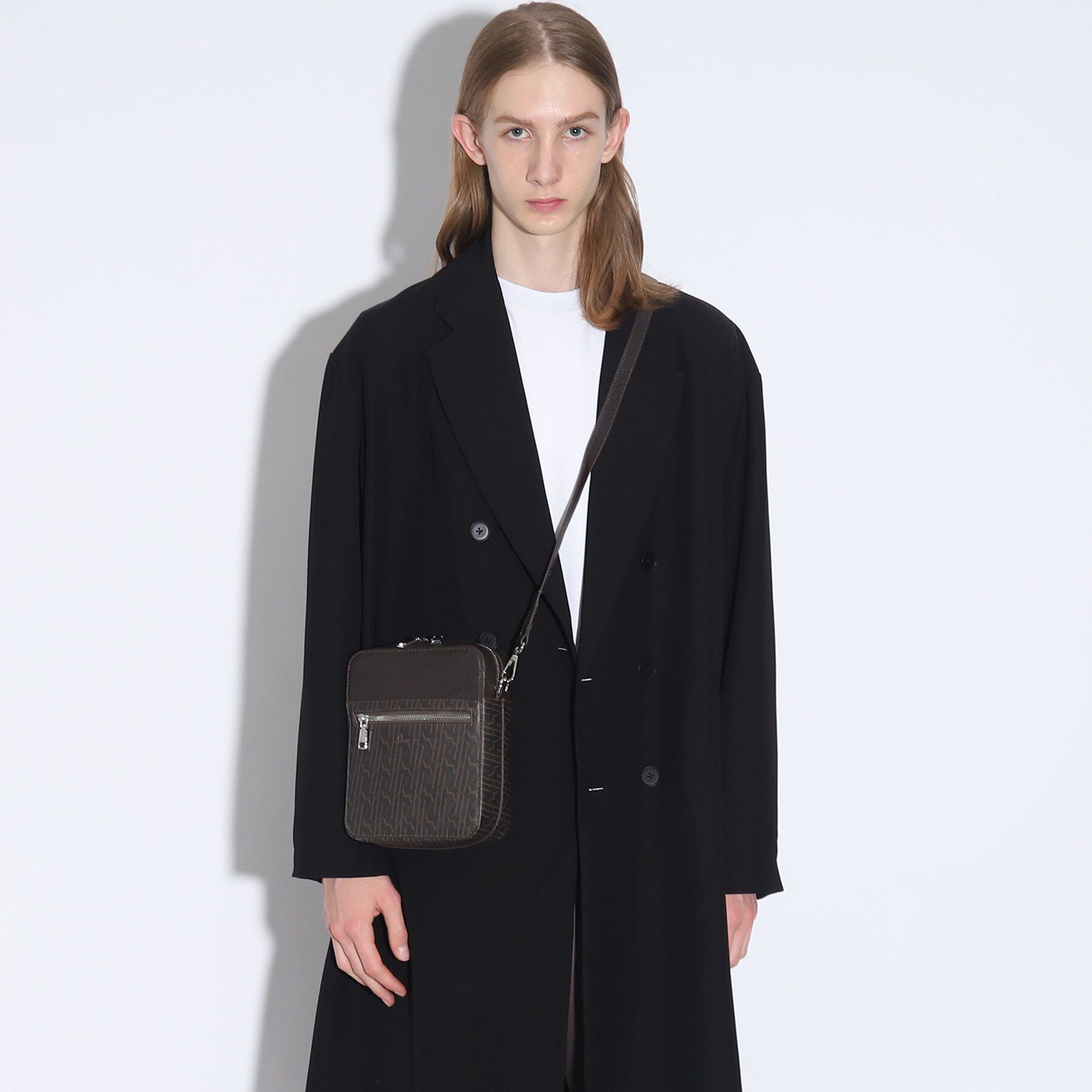 tk.TAKEO KIKUCHI「バイカラースクエアボックスショルダーバッグ」|ショルダー・メッセンジャー|