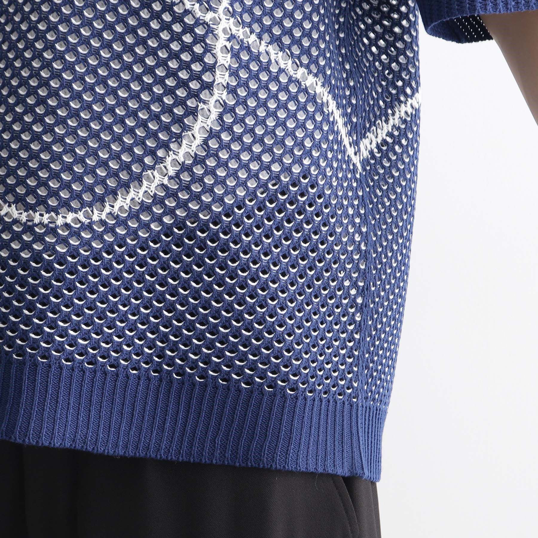 tk.TAKEO KIKUCHI「ラインアートニットポロ」|ニット・セーター|