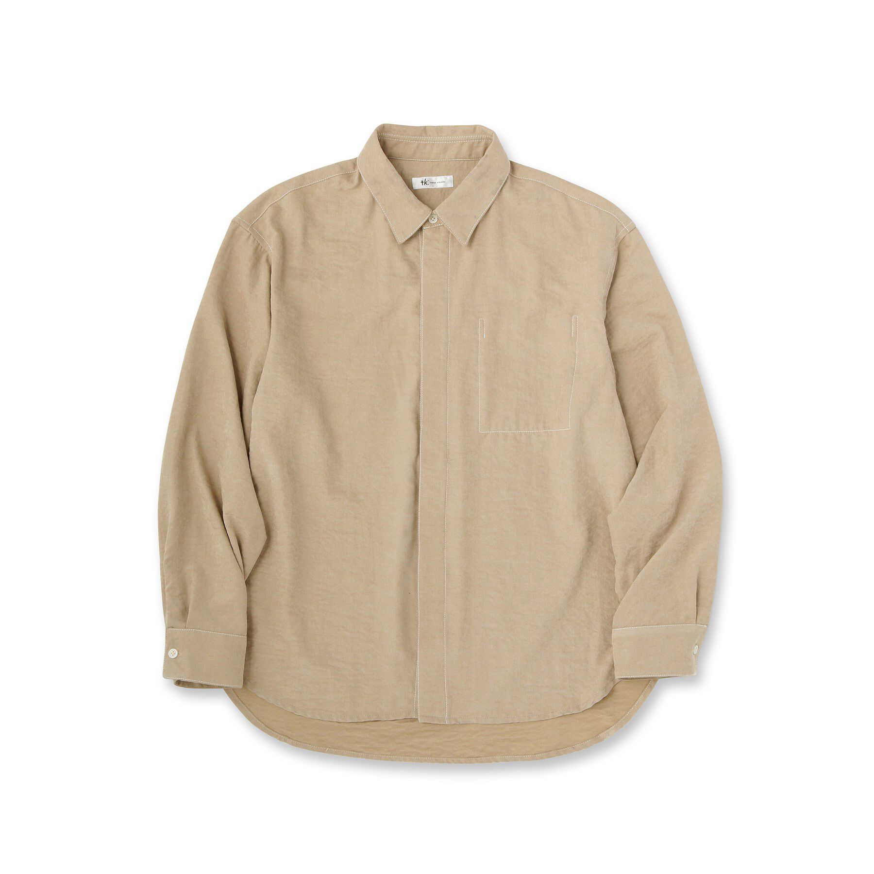 tk.TAKEO KIKUCHI「ビンテージフィブリルライクシャツ」|シャツ・ブラウス|