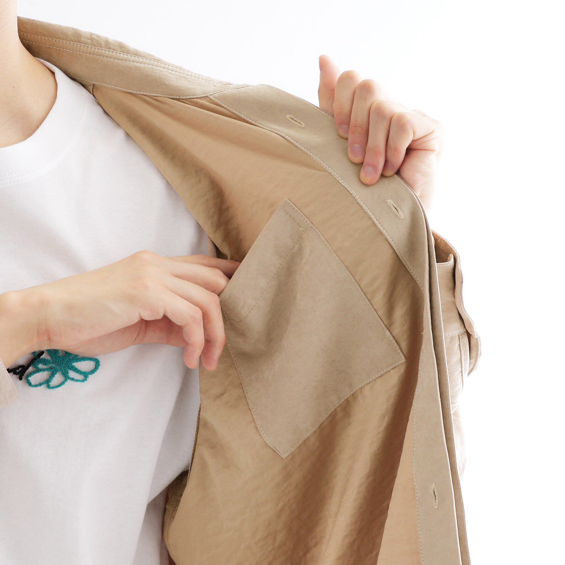 tk.TAKEO KIKUCHI「ビンテージフィブリルライクシャツ」|シャツ・ブラウス|