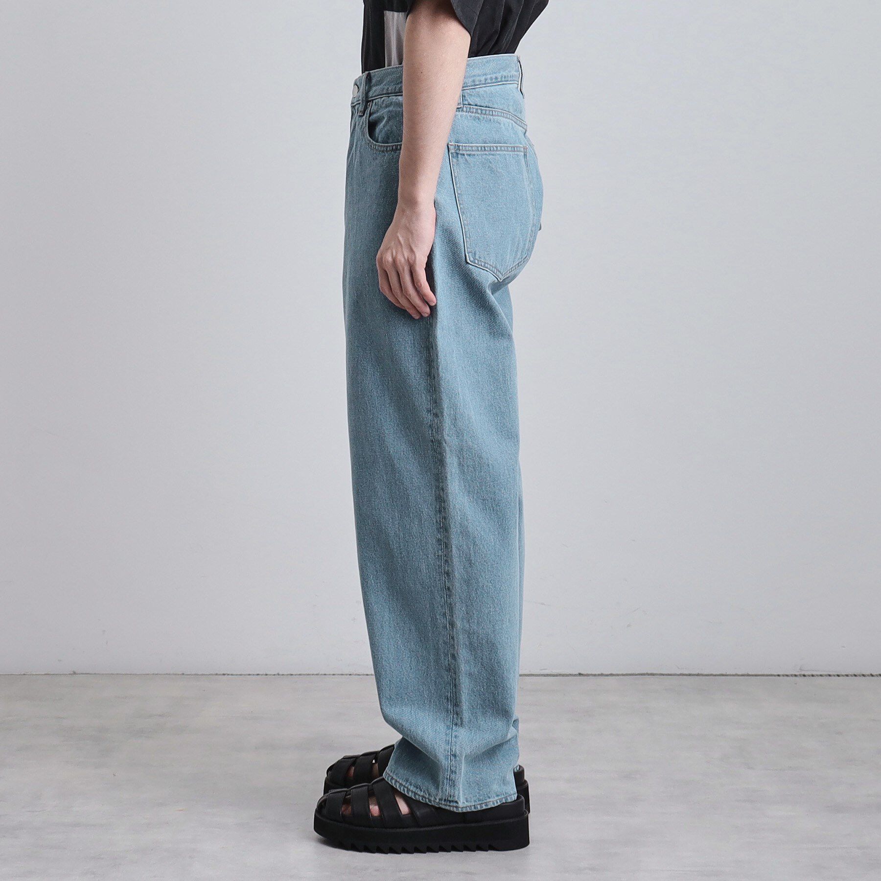 tk.TAKEO KIKUCHI「バギーデニムパンツ」|デニム|