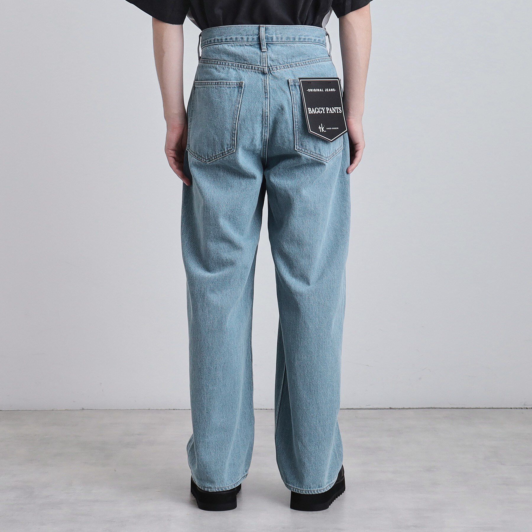 tk.TAKEO KIKUCHI「バギーデニムパンツ」|デニム|