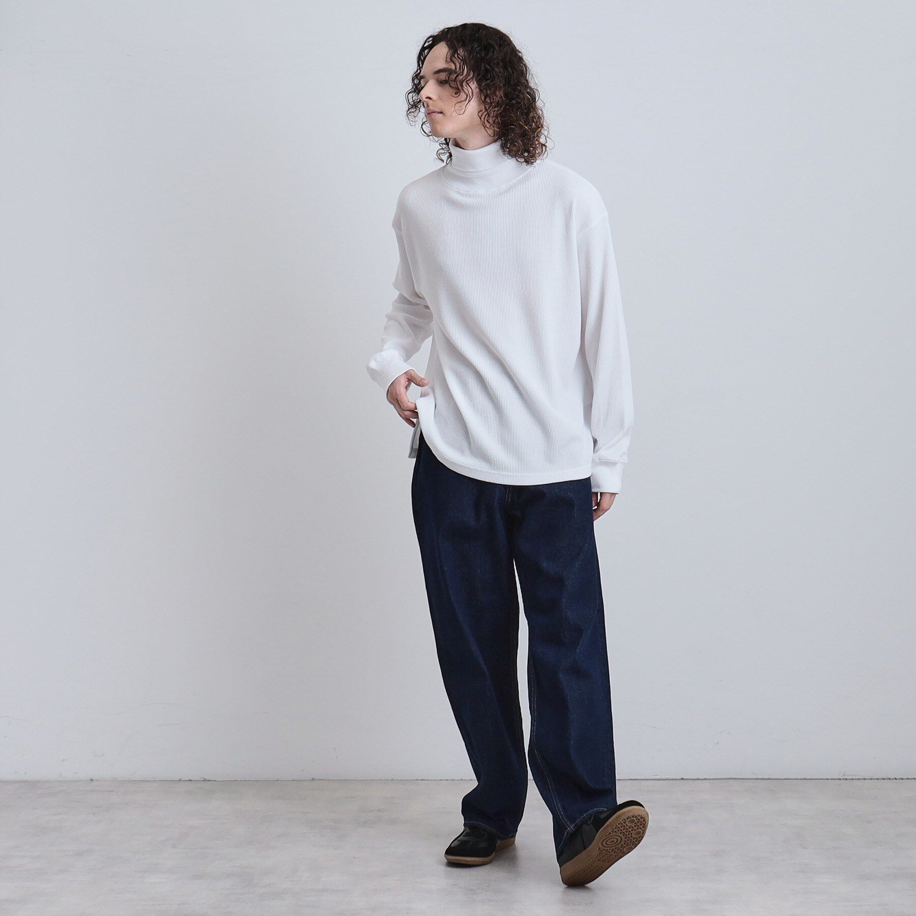 tk.TAKEO KIKUCHI「バギーデニムパンツ」|デニム|