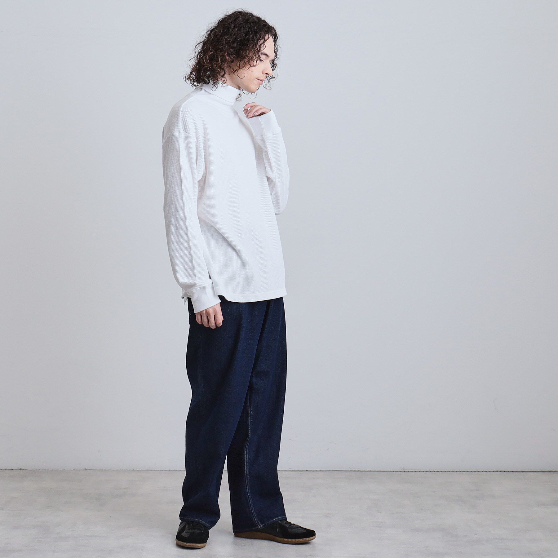 tk.TAKEO KIKUCHI「バギーデニムパンツ」|デニム|