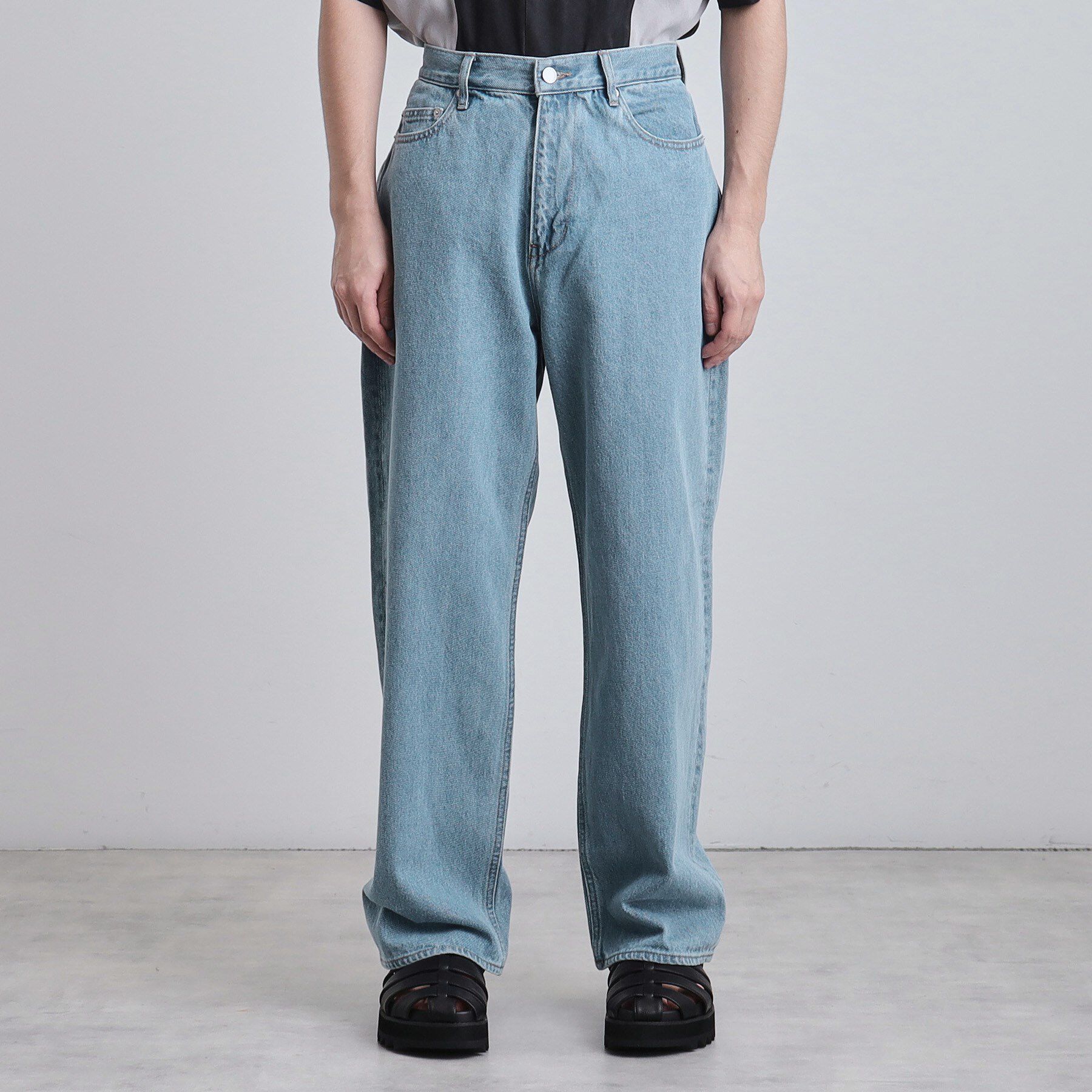 tk.TAKEO KIKUCHI「バギーデニムパンツ」|デニム|