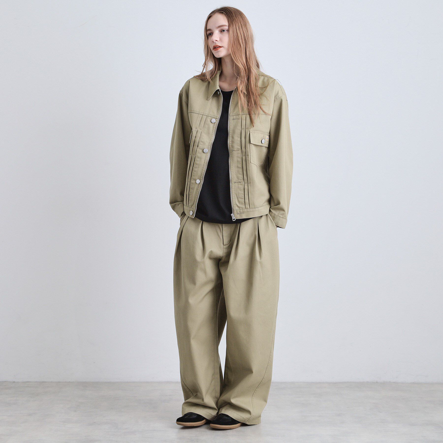 tk.TAKEO KIKUCHI「【別注】Dickies バギーシルエットパンツ」|その他|