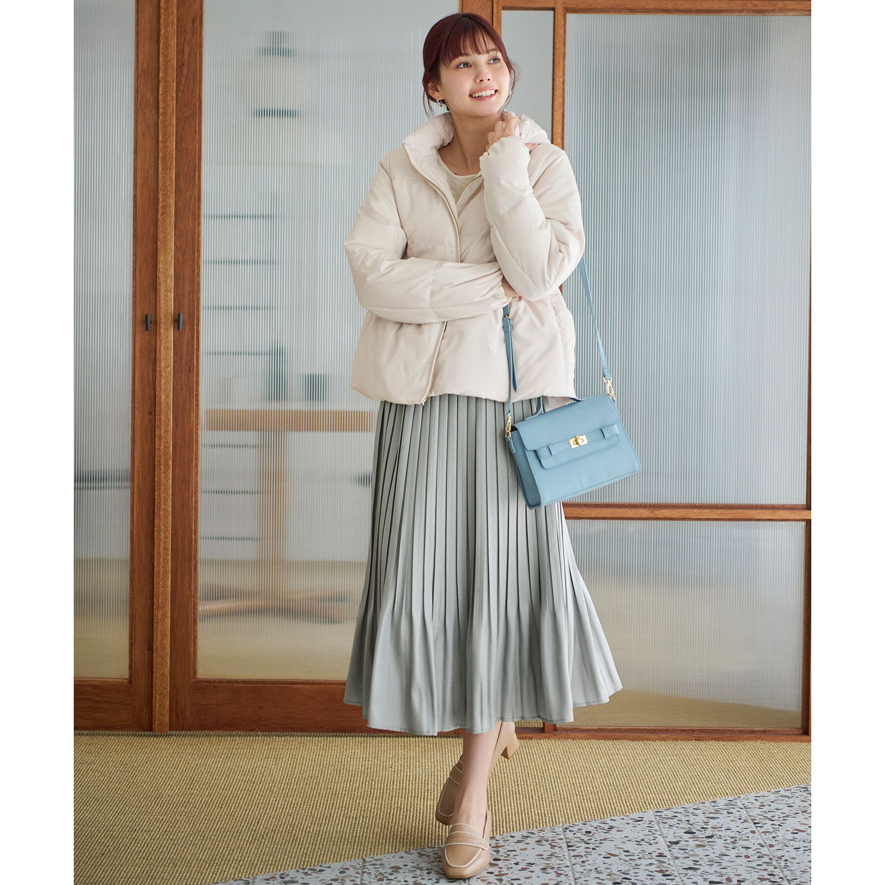 index「スクエアトゥヒールローファー」|パンプス|