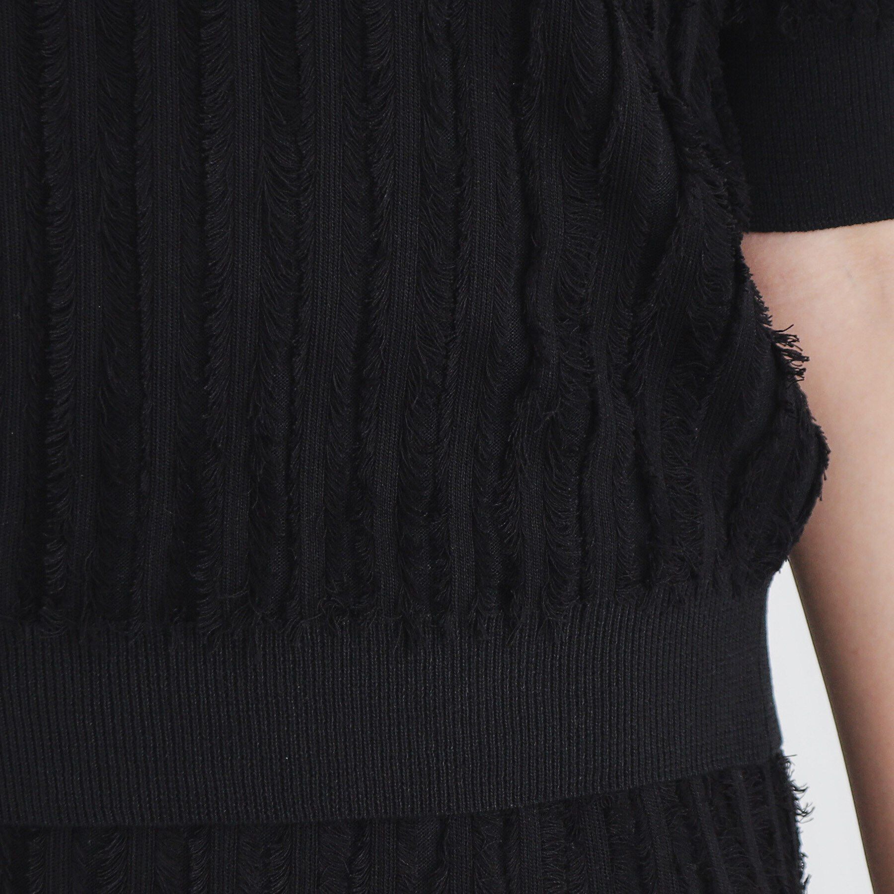 index「カットフリンジニットトップス/セットアップ対応【洗濯機洗い可】」|ニット・セーター|