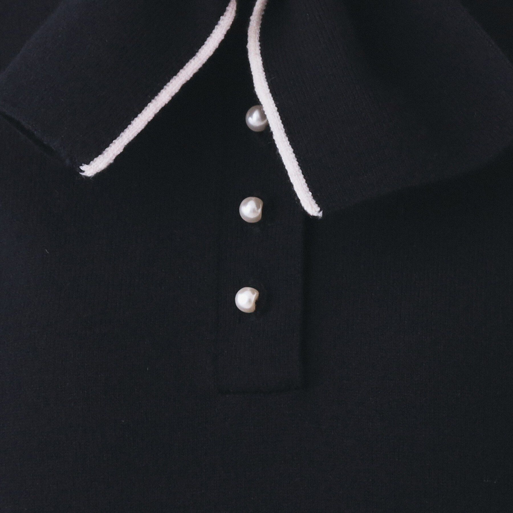 index「ヘンリーパールミニボウタイニット【洗濯機OK】」|ニット・セーター|