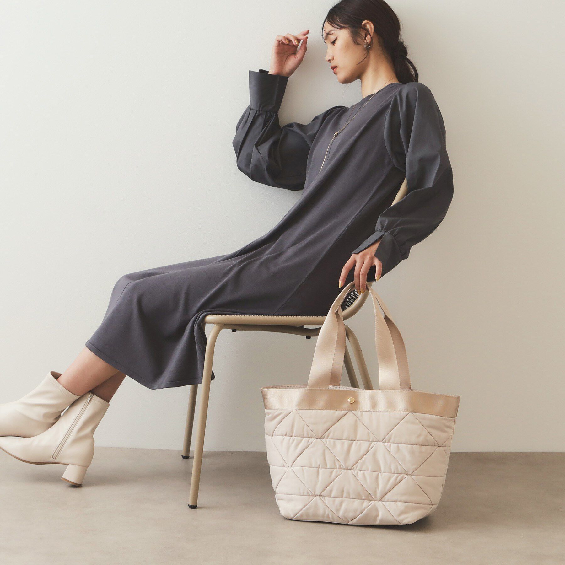 OPAQUE.CLIP「【軽量/A4サイズ対応】トライアングルビッグトートバッグ」|トートバッグ|