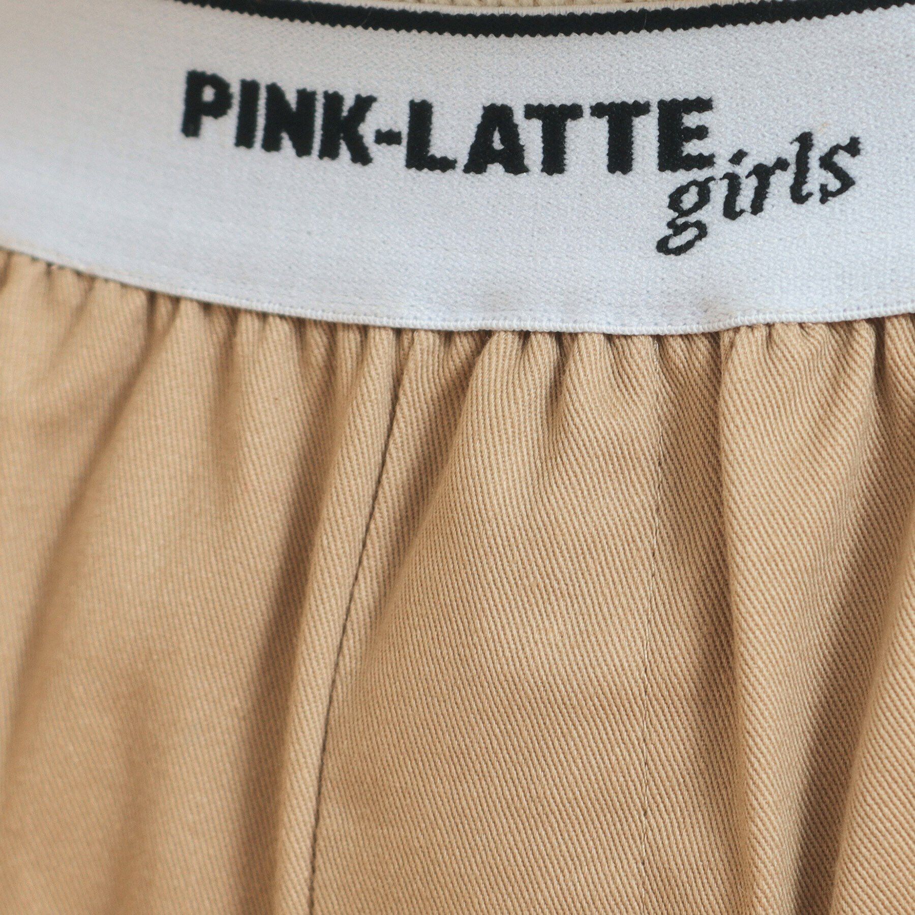 PINK-latte「ウエストロゴデザインパンツ」|その他|