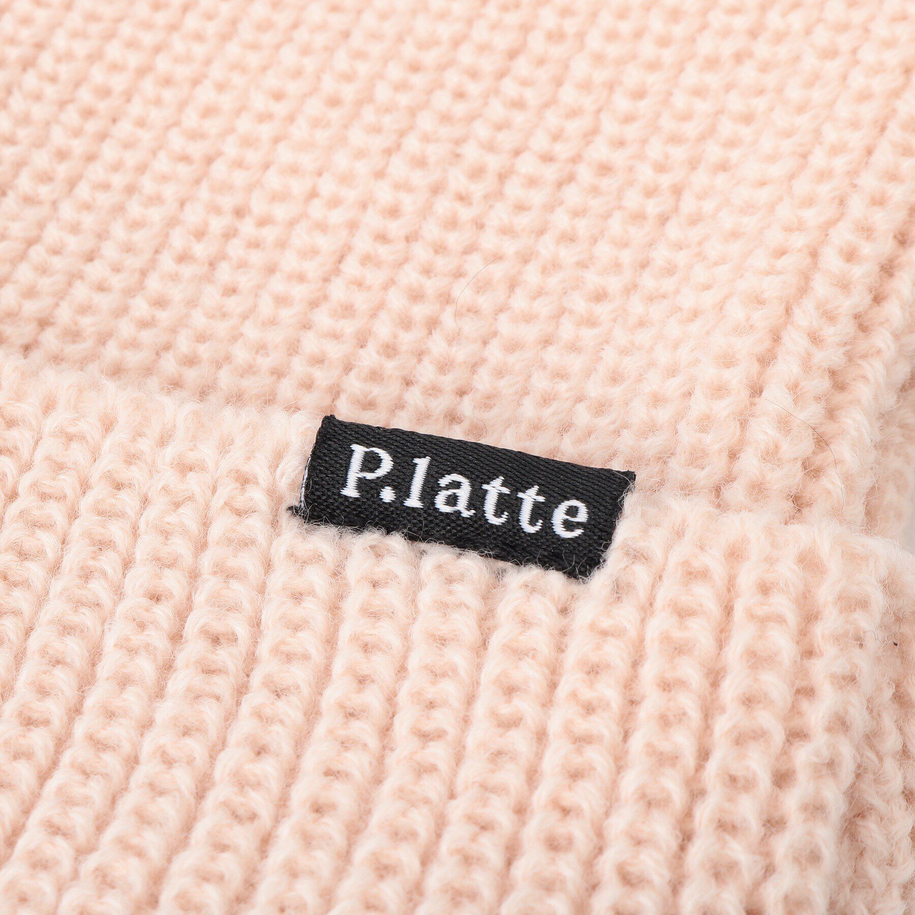 PINK-latte「ネコ耳ニットキャップ」|ニット帽|