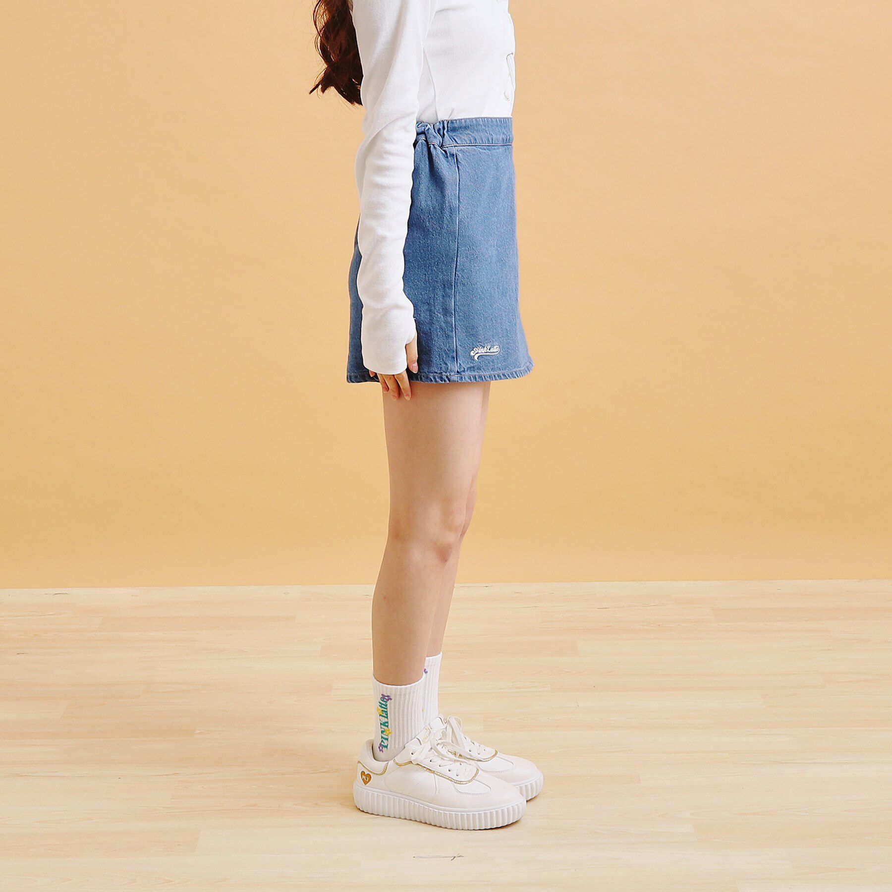 PINK-latte「【セットアイテム】デニムビスチェ＋スカパンSET」|その他|