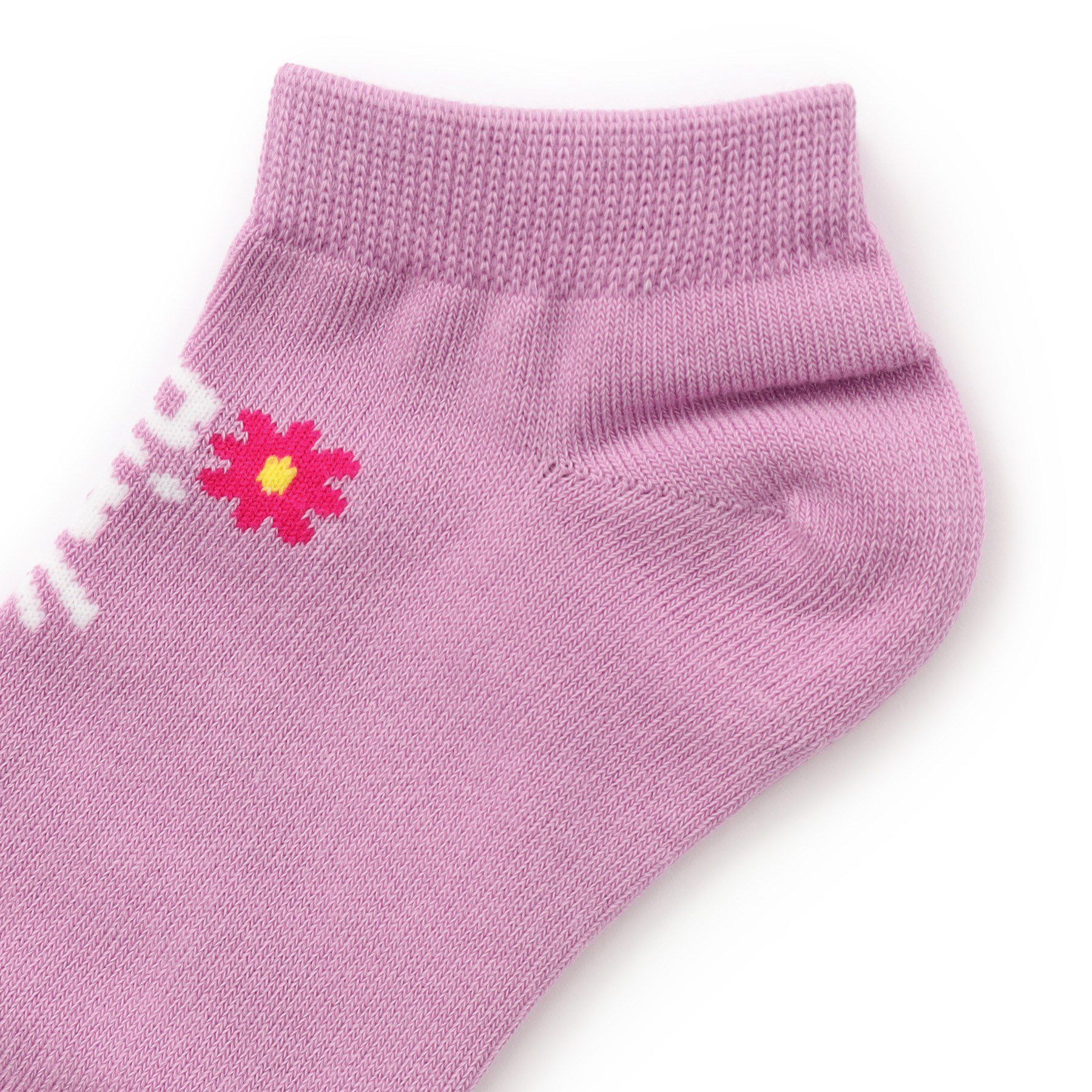PINK-latte「フラワーショート丈ソックス」|ソックス|