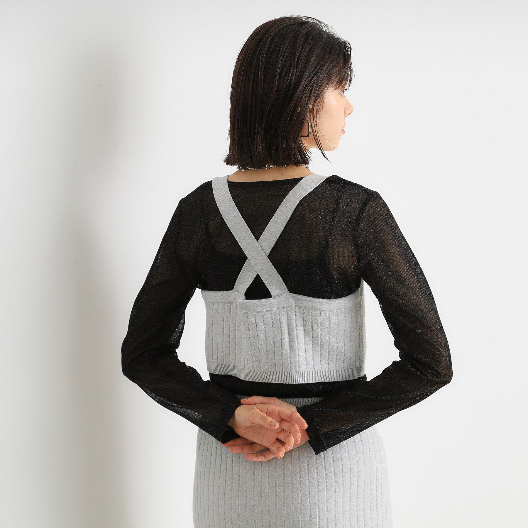 THE SHOP TK「【リバーシブル】ビスチェ＋ナロースカ―トセットアイテム」|スーツ|