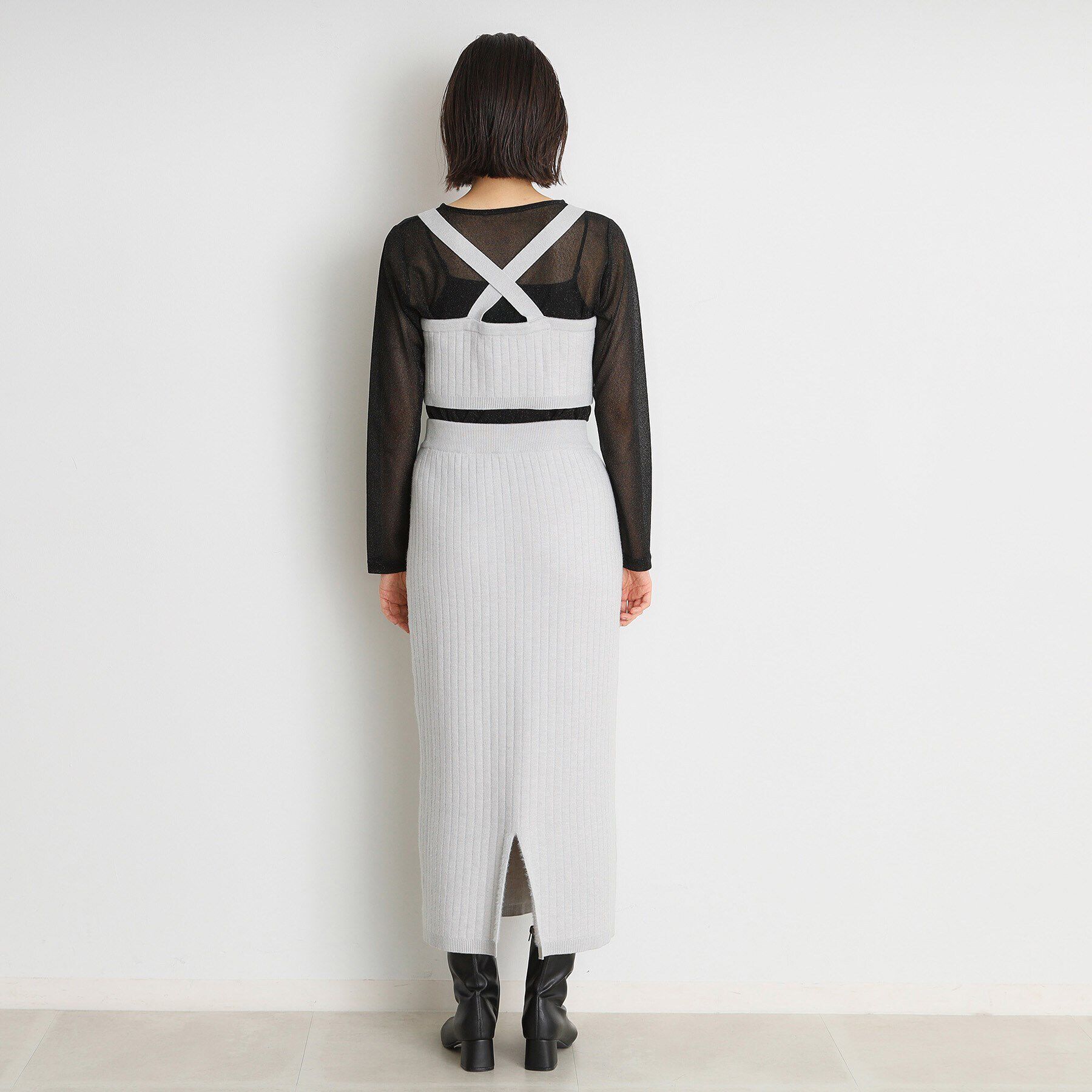 THE SHOP TK「【リバーシブル】ビスチェ＋ナロースカ―トセットアイテム」|スーツ|