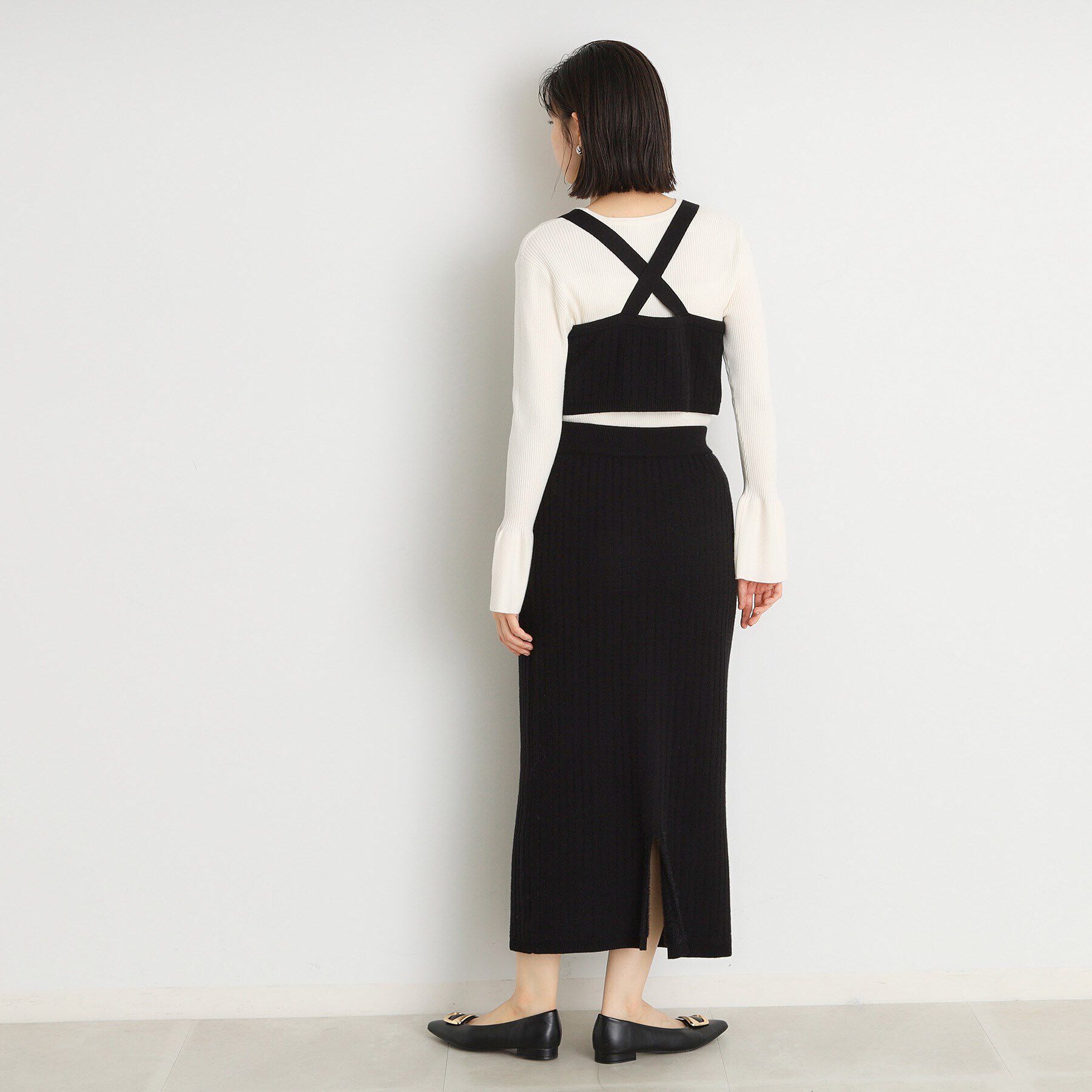 THE SHOP TK「【リバーシブル】ビスチェ＋ナロースカ―トセットアイテム」|スーツ|