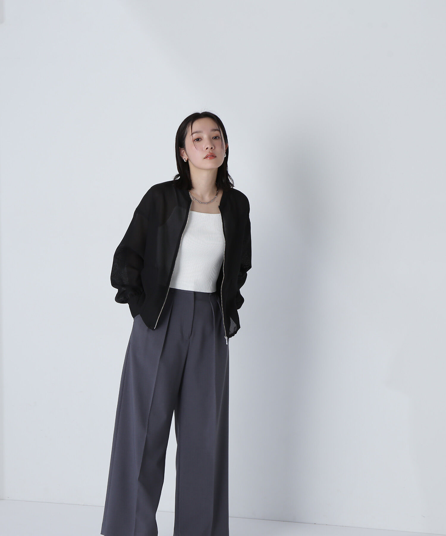  「メッシュブルゾン」|ブルゾン・スタジャン|