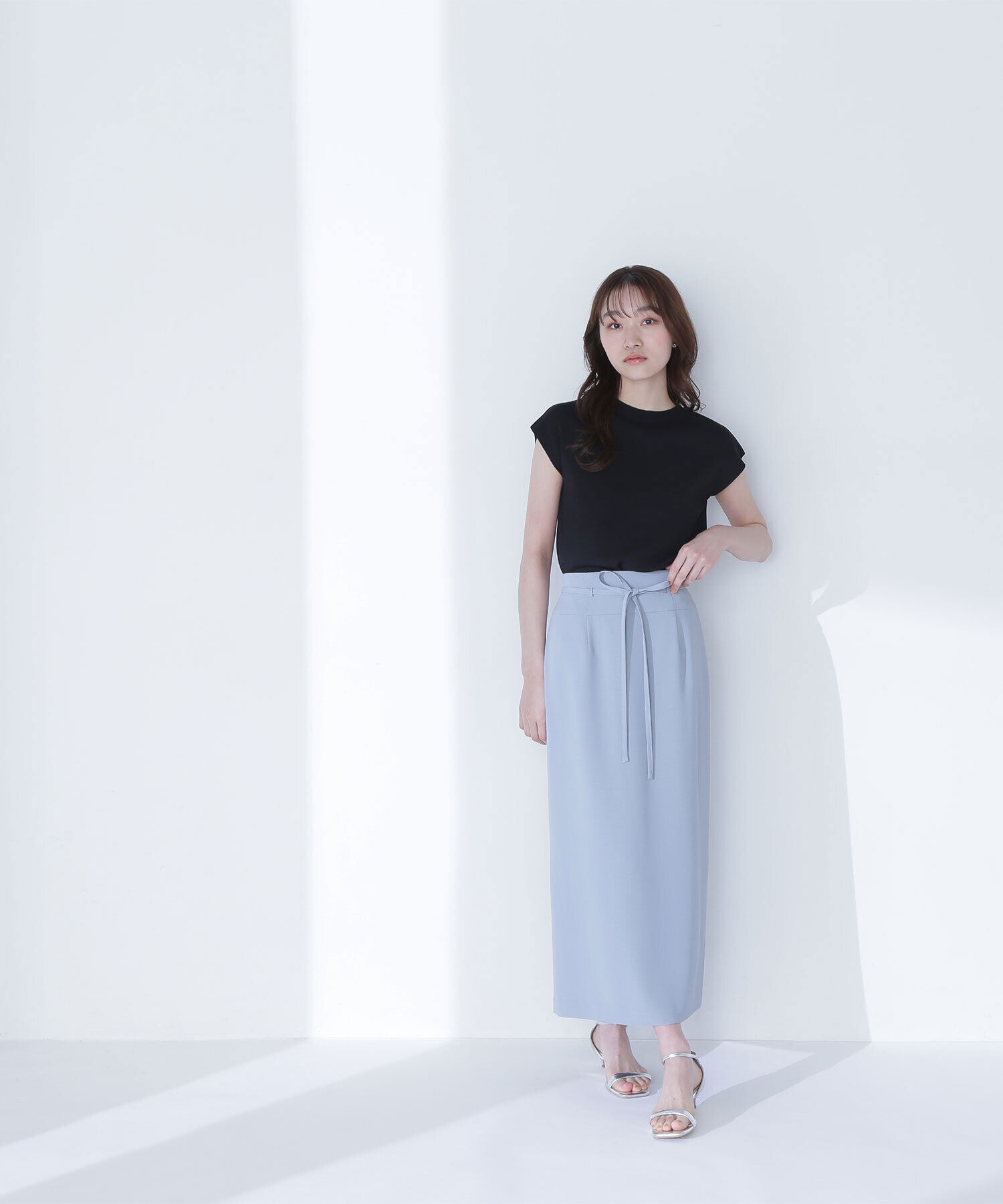  「総針ベーシックシリーズ モックネックニット」|ニット・セーター|