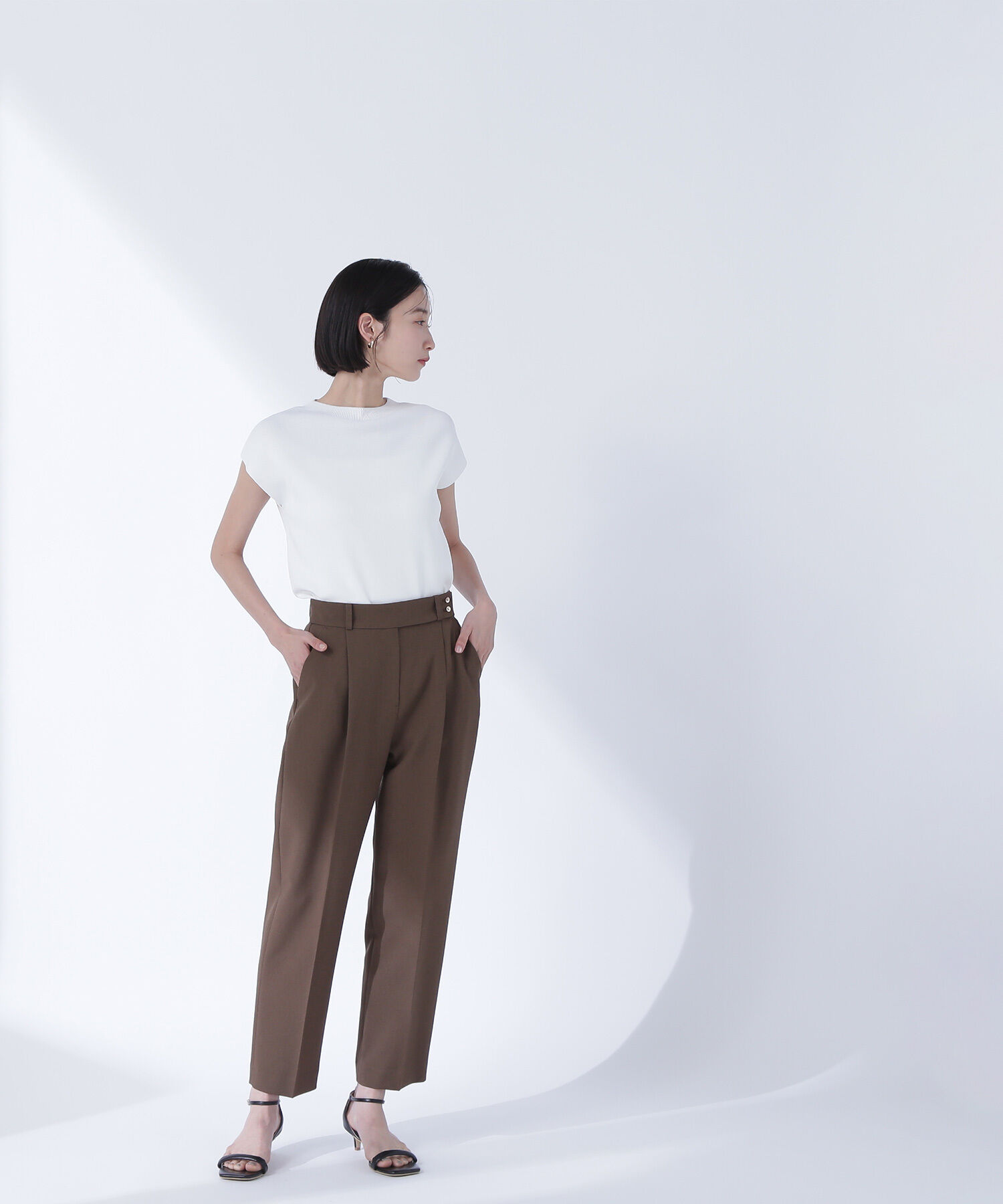  「総針ベーシックシリーズ モックネックニット」|ニット・セーター|