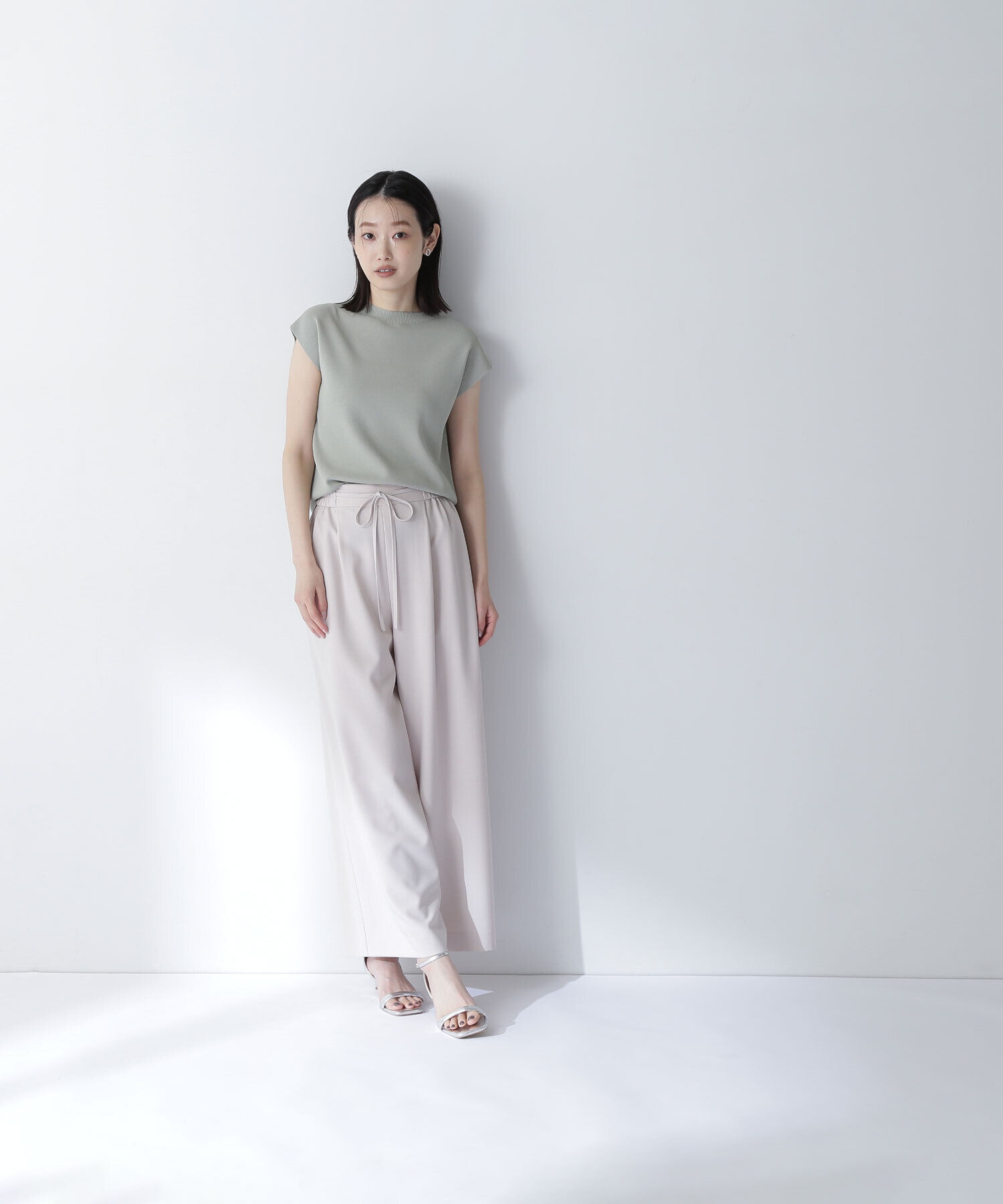  「総針ベーシックシリーズ モックネックニット」|ニット・セーター|