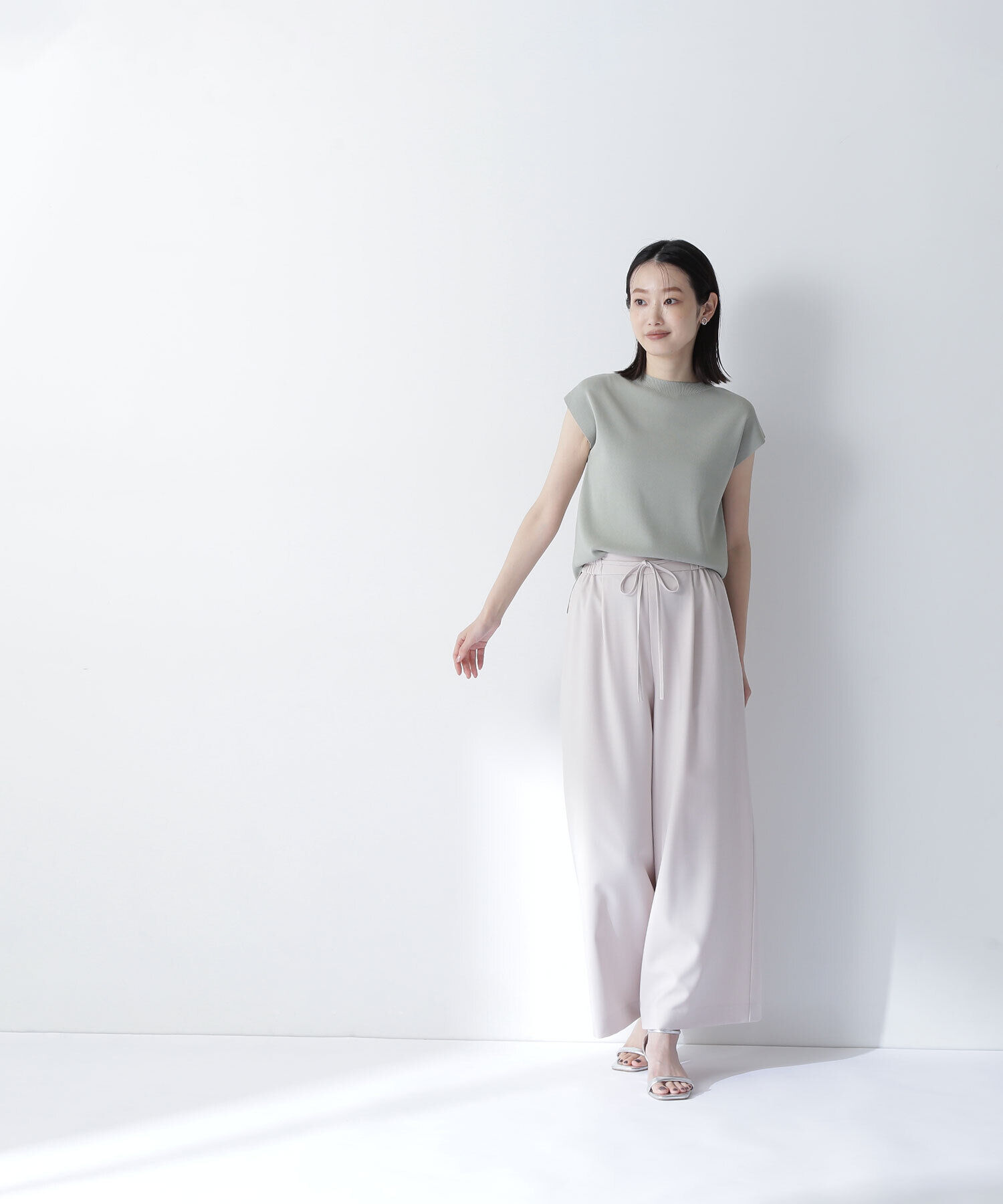  「総針ベーシックシリーズ モックネックニット」|ニット・セーター|