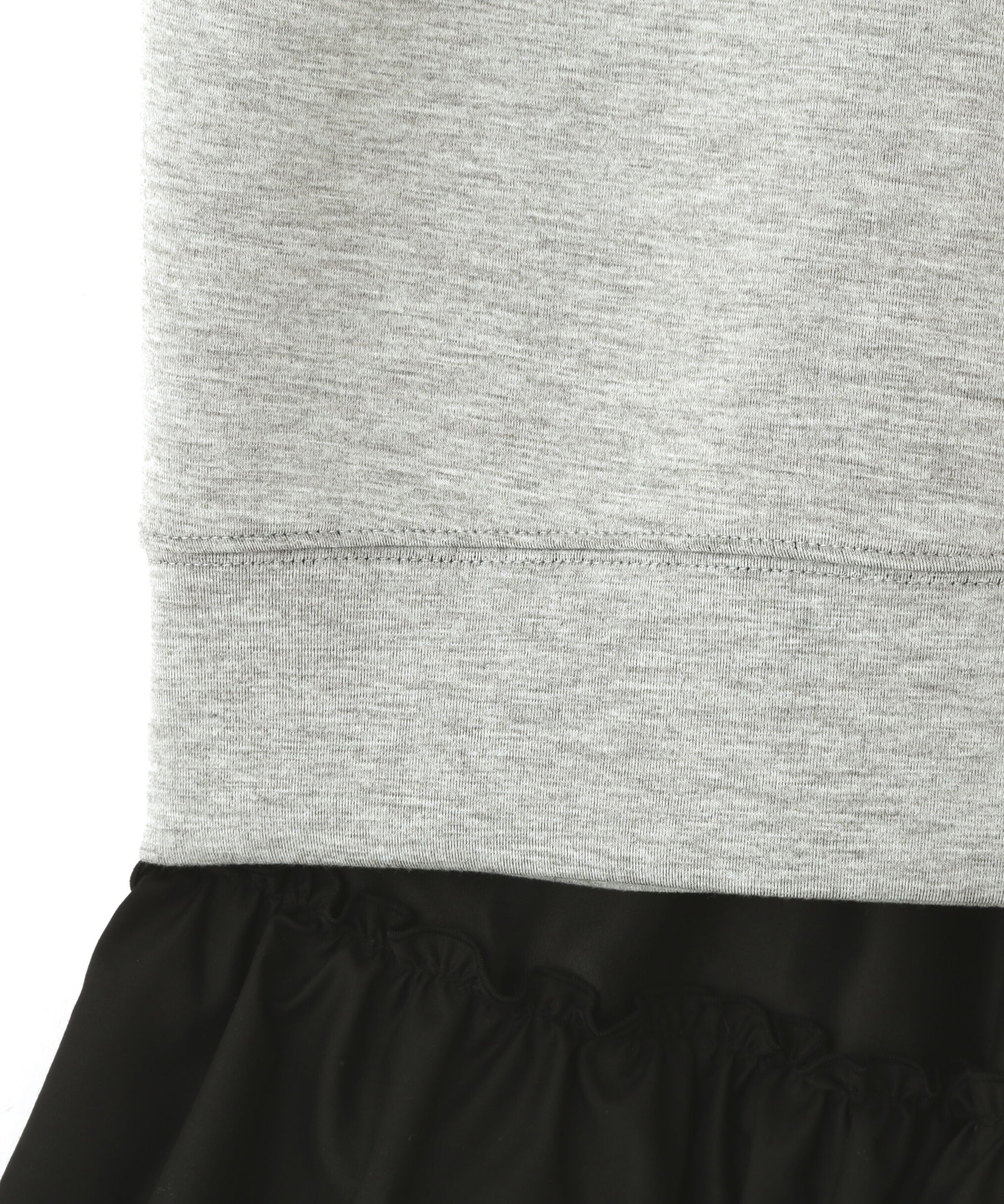  「ポロ衿スウェットフリルミニセットアップ」|ワンピース|