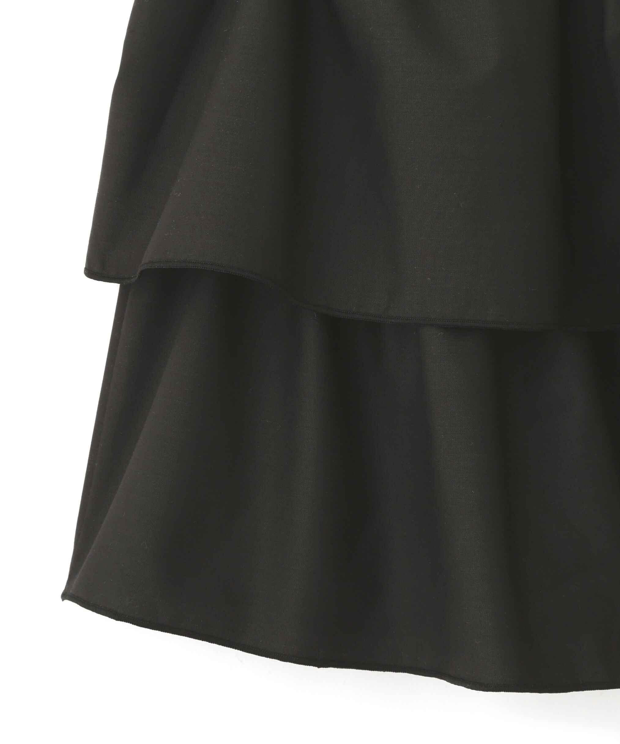  「ポロ衿スウェットフリルミニセットアップ」|ワンピース|