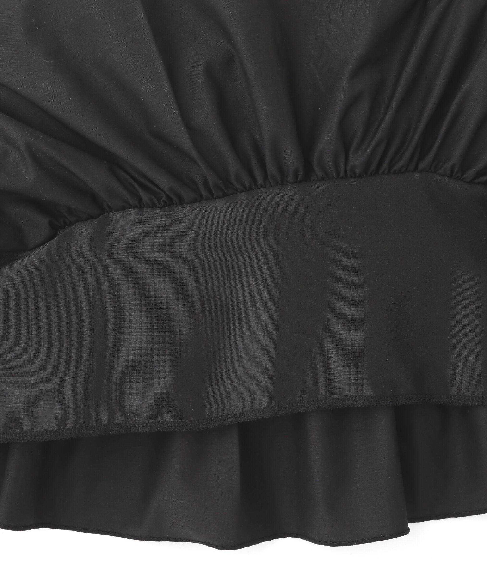  「ポロ衿スウェットフリルミニセットアップ」|ワンピース|