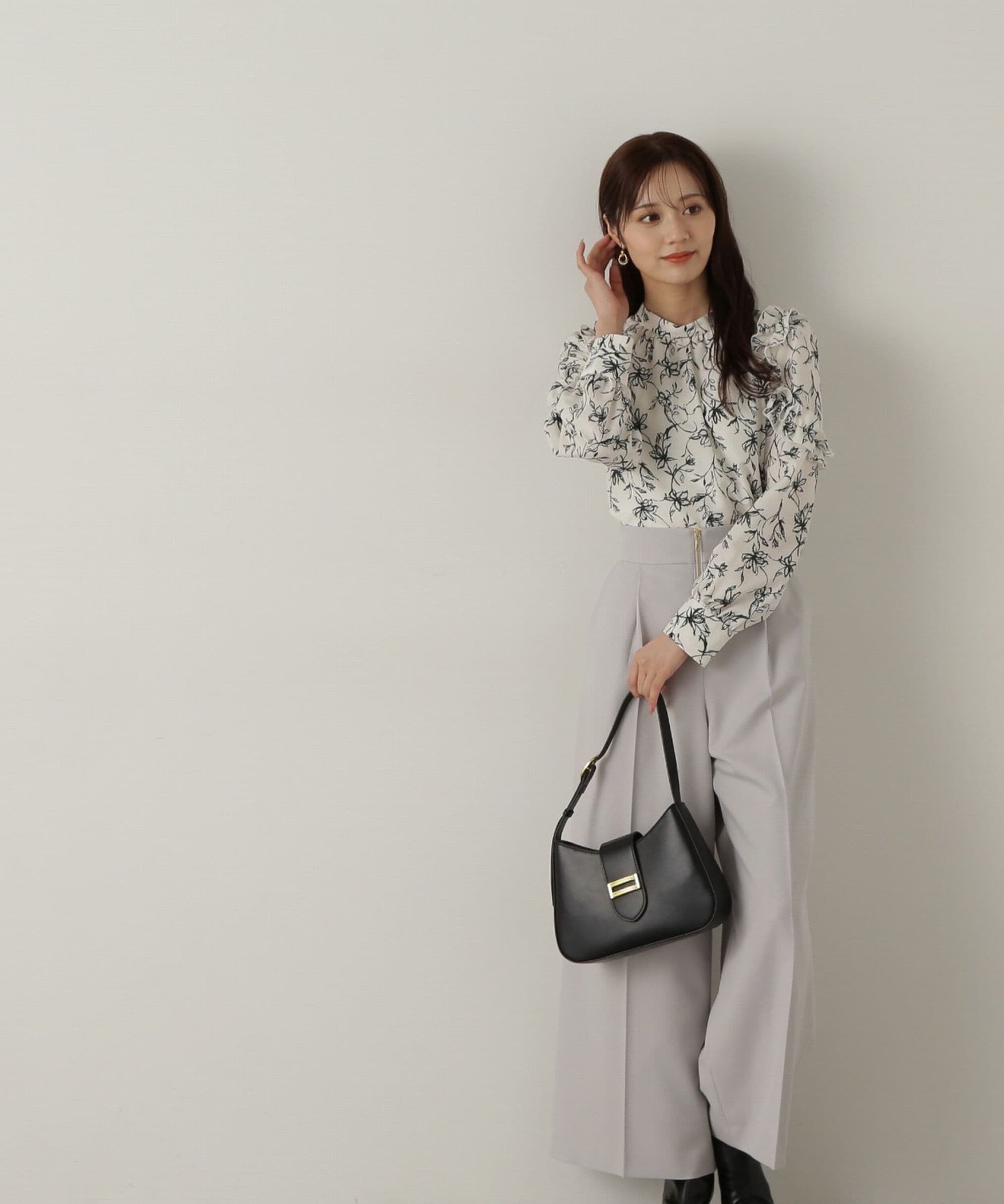 PROPORTION BODY DRESSING「フロントファスナーワイドパンツ」|その他|