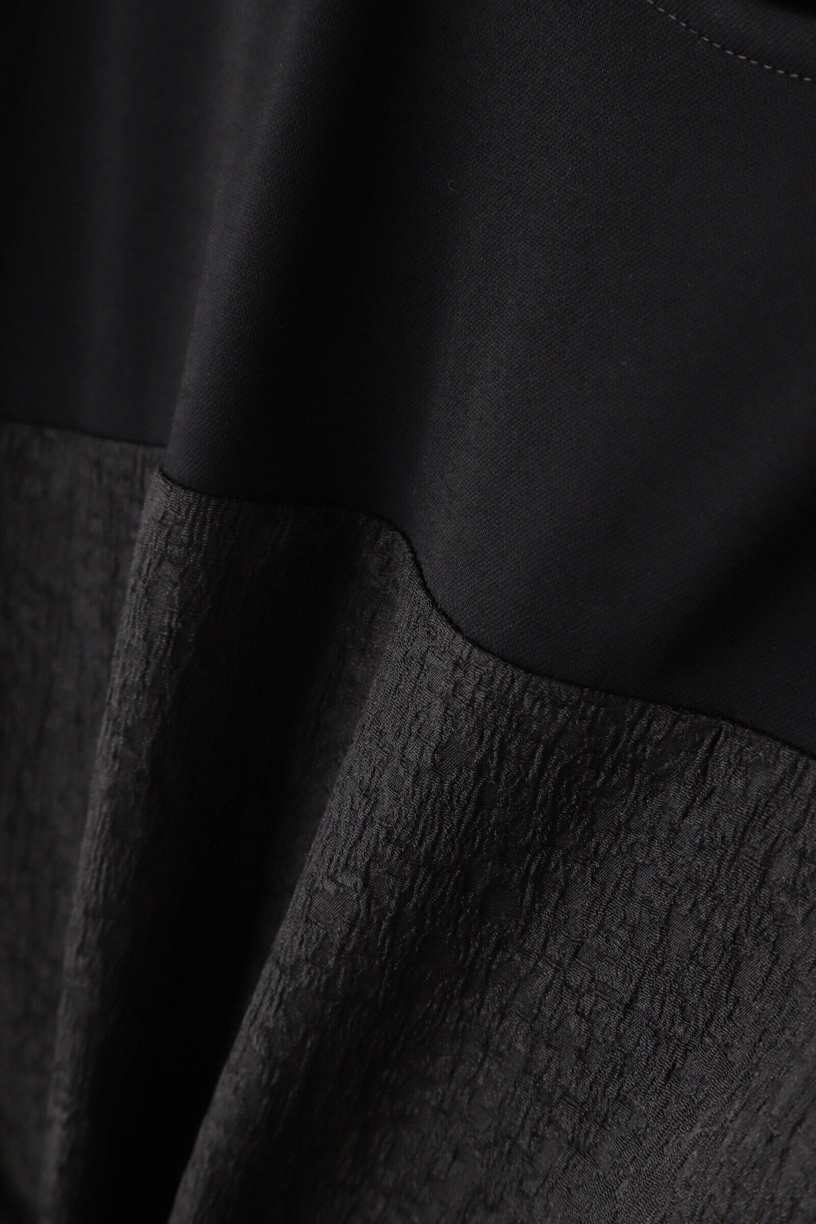  「◆ジャガードコンビペプラムブラウス」|シャツ・ブラウス|