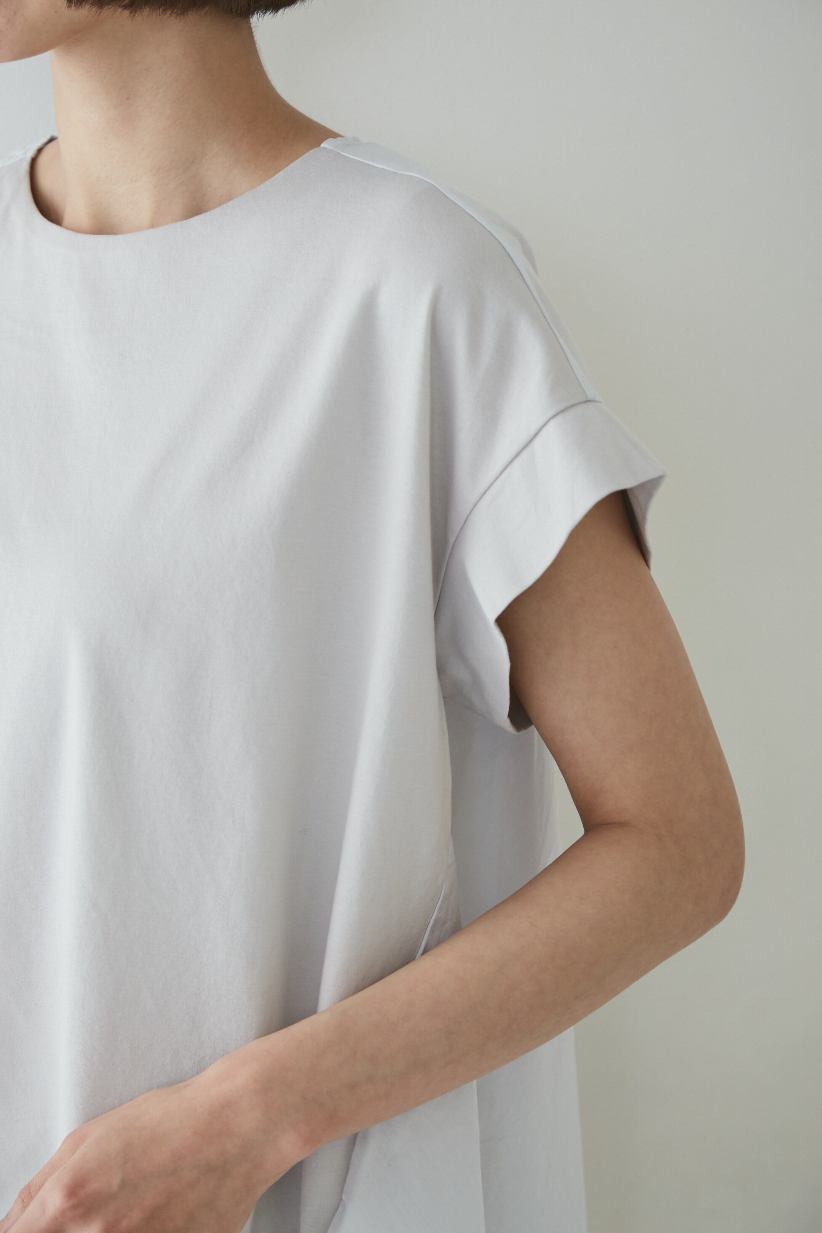  「布帛ドッキングカットソー」|Tシャツ・カットソー|