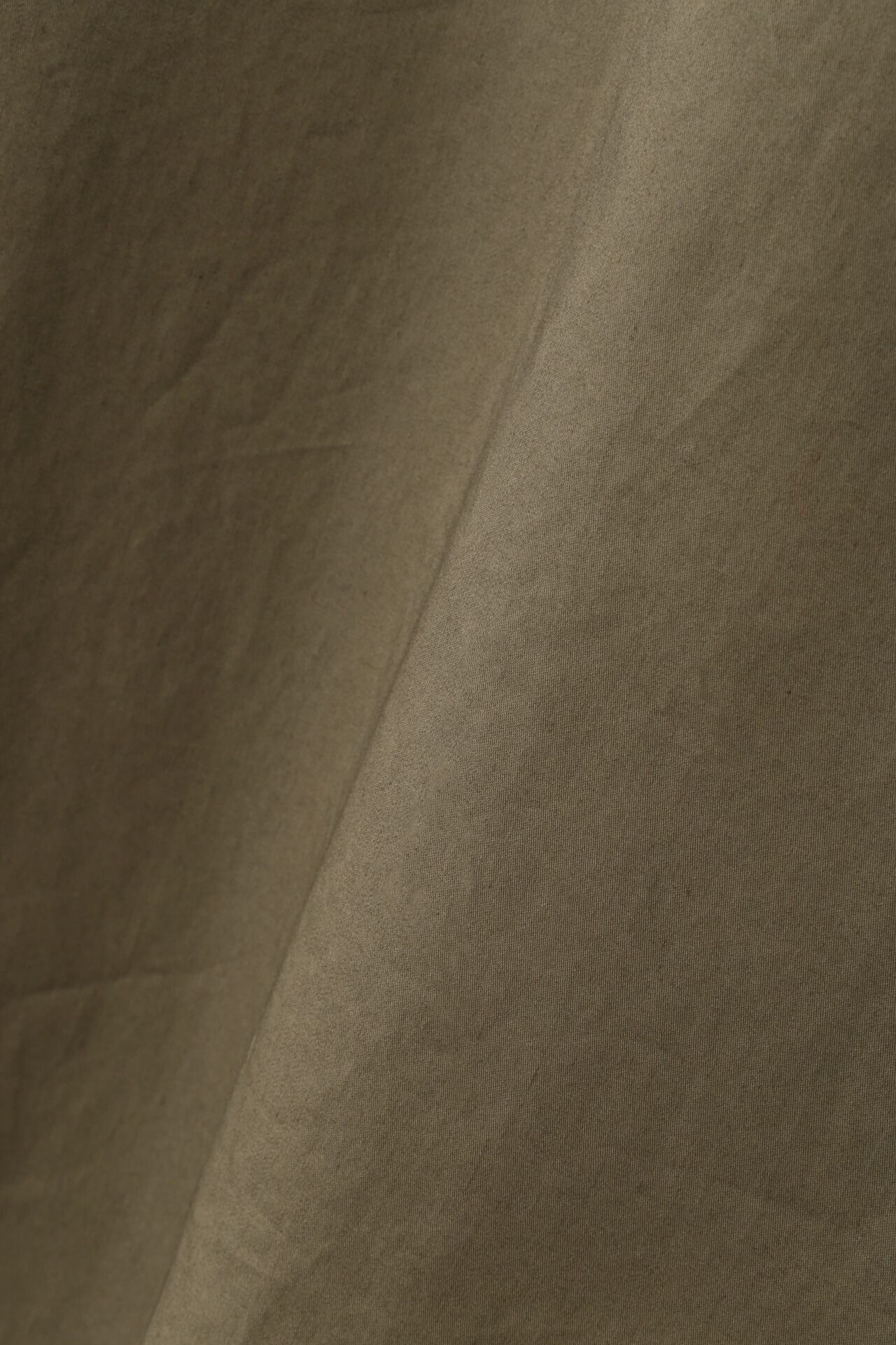  「◆コットンサテンバンドカラーシャツワンピース」|ワンピース|