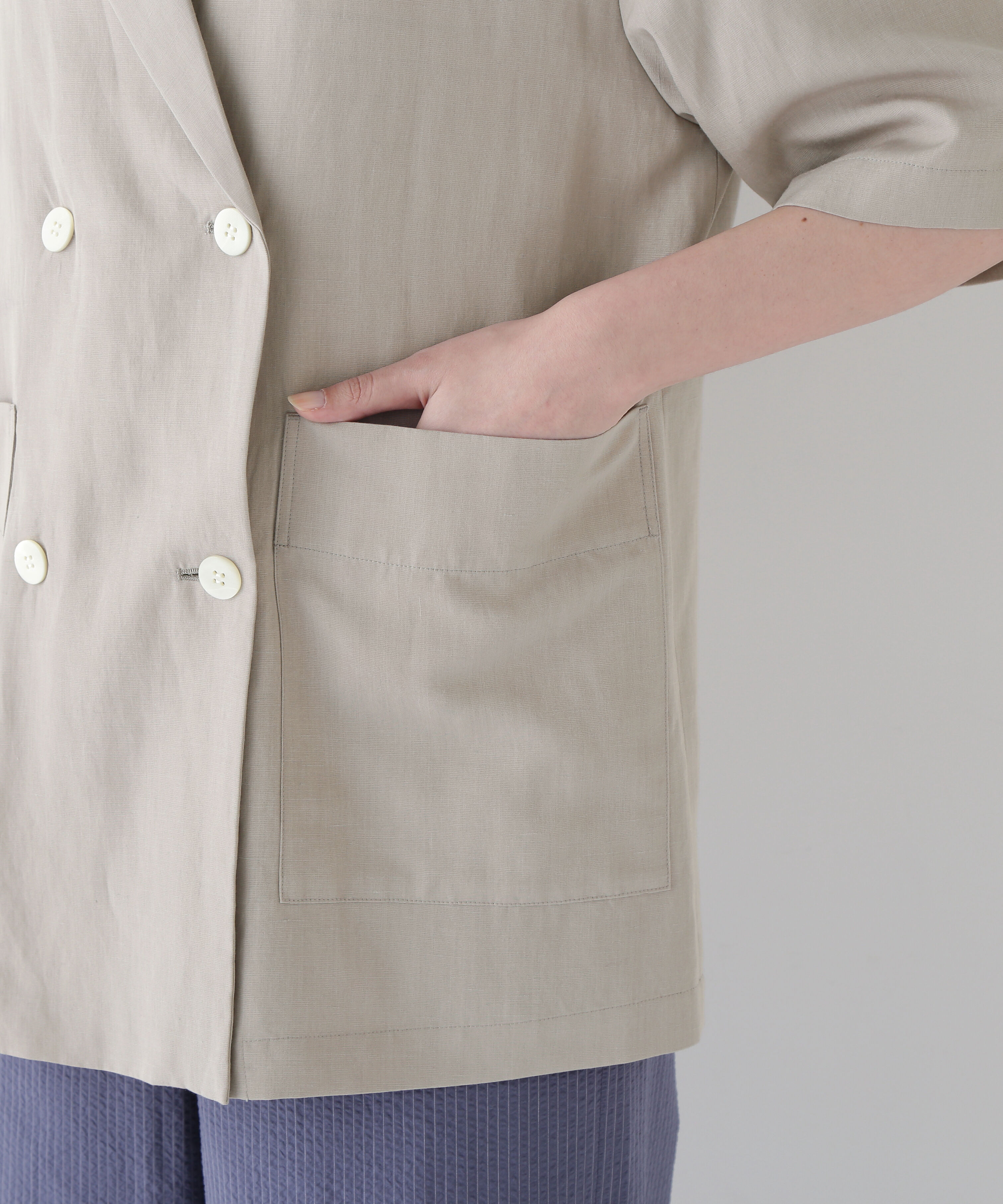  「◆Ｒ／Ｃ麻ライトタッサータンブラージャケット」|その他|