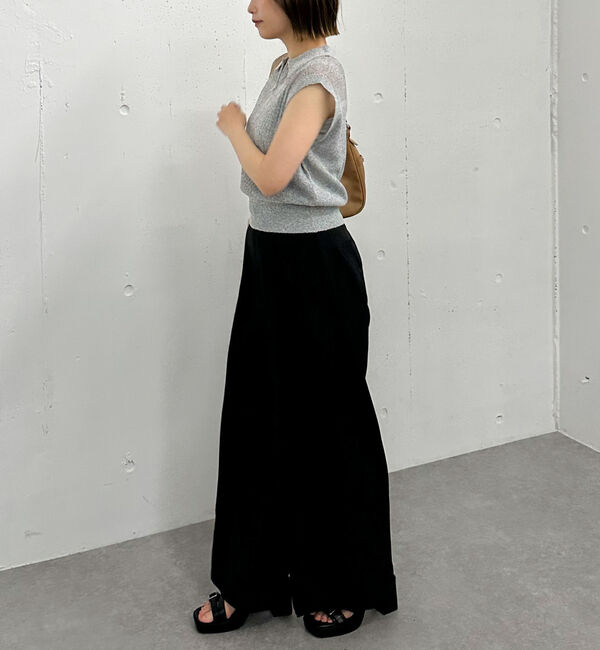 archives「カールヤーンハーフＺＩＰノースリニット」|ニット・セーター|