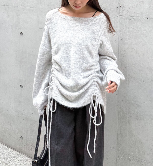 archives「ドロストミドルニットプルオーバー」|ニット・セーター|