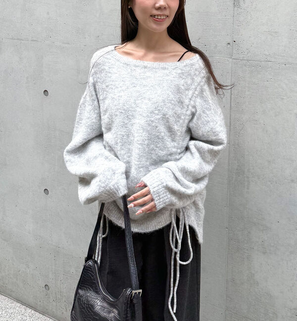 archives「ドロストミドルニットプルオーバー」|ニット・セーター|