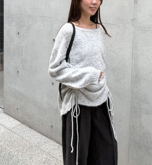 archives「ドロストミドルニットプルオーバー」|ニット・セーター|